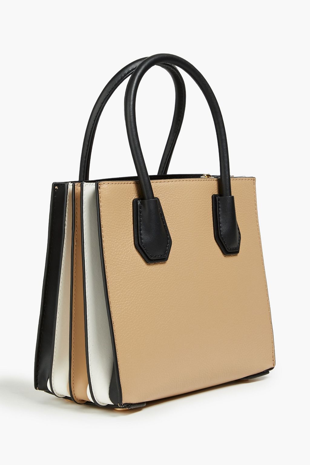 MICHAEL MICHAEL KORS Mercer color-block pebbled-leather tote