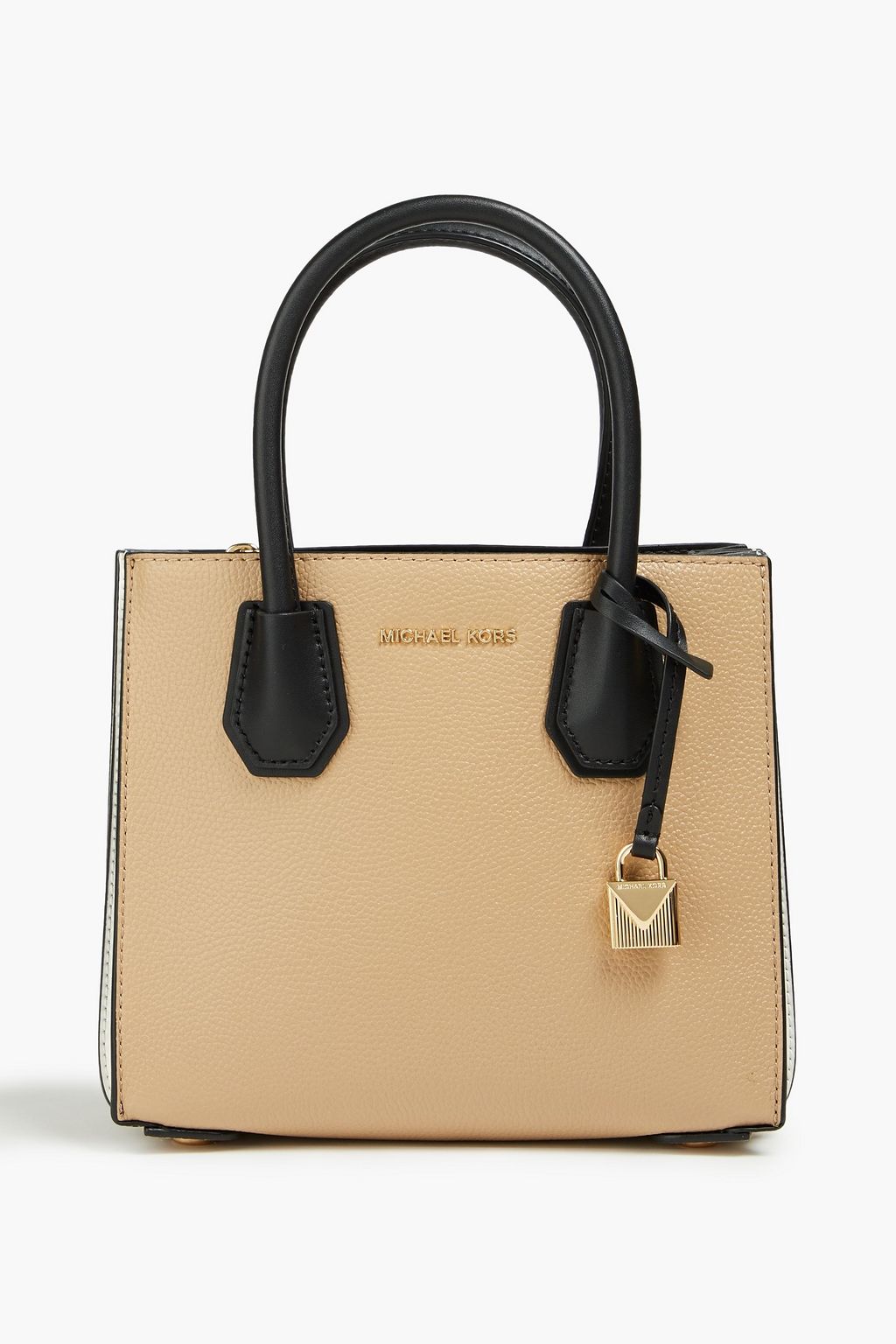 MICHAEL MICHAEL KORS Mercer color-block pebbled-leather tote | Sale up to  70% off | THE OUTNET