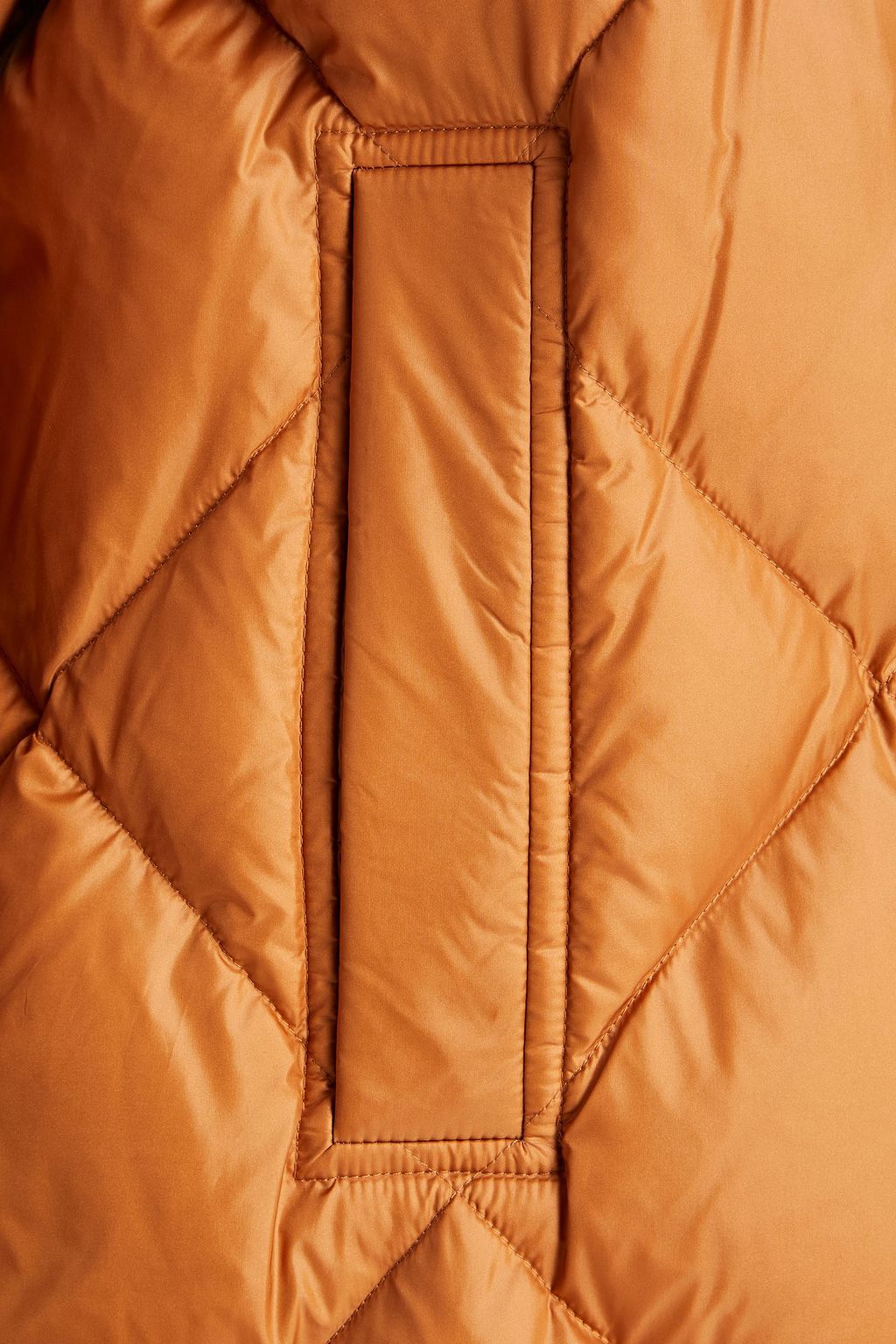 STAND STUDIO Farrah quilted shell hooded coat