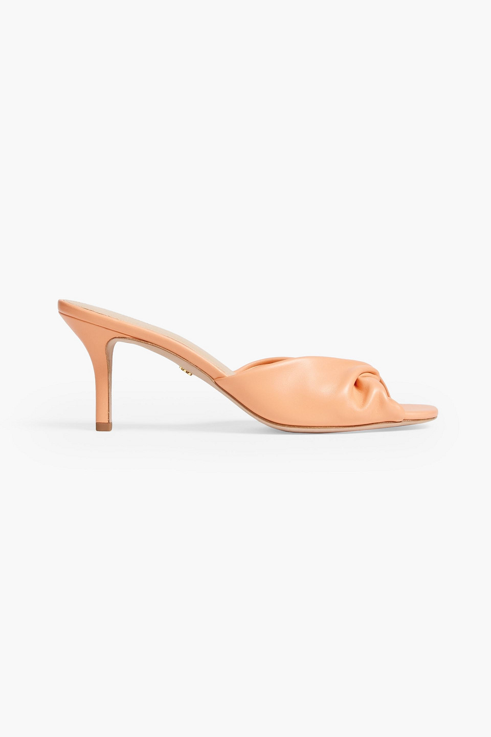 VERONICA BEARD MELLI TWISTED LEATHER MULES,3074457345632694182