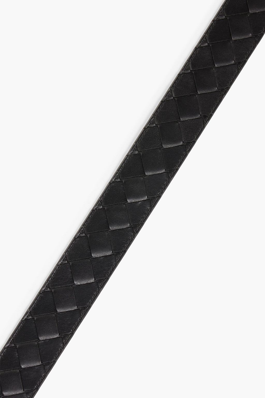 BOTTEGA VENETA Intrecciato leather belt