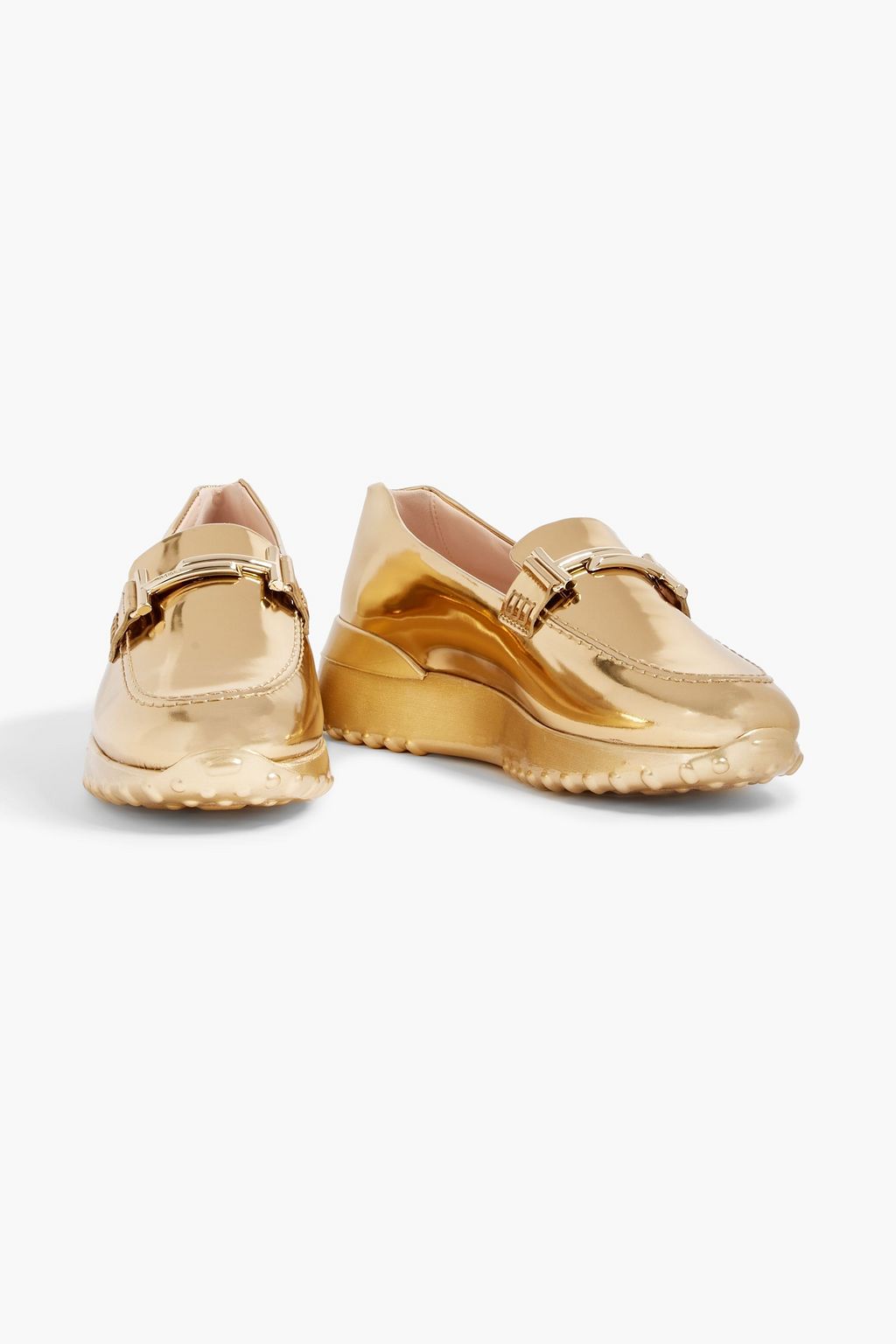 tod's platform loafers