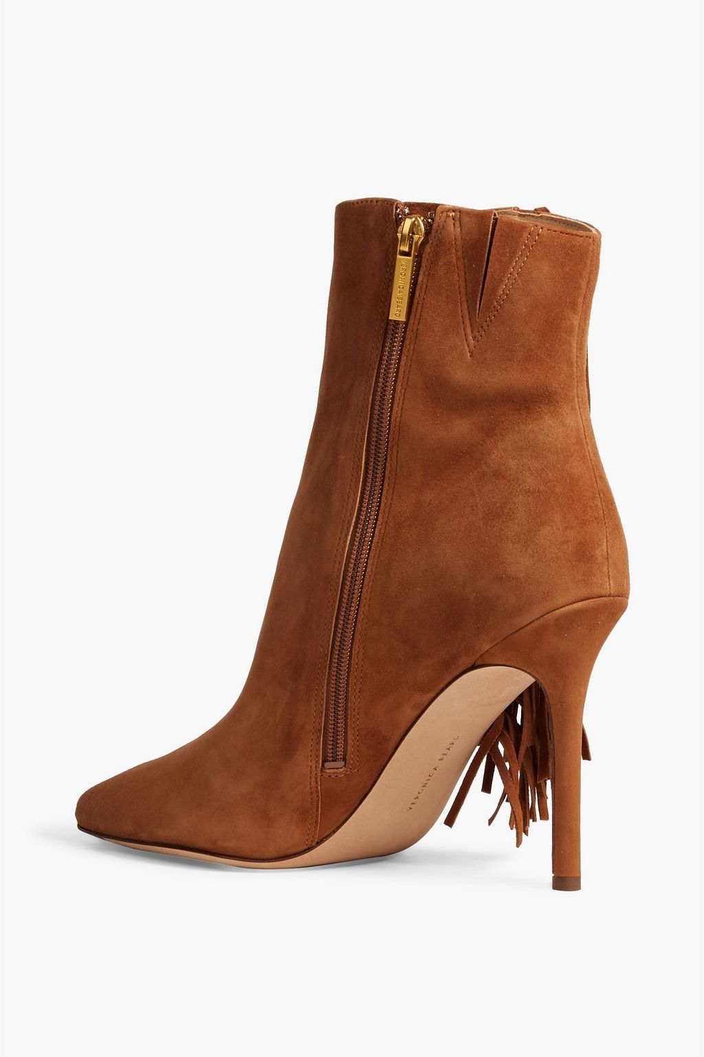 VERONICA BEARD Nyomi fringed suede ankle boots