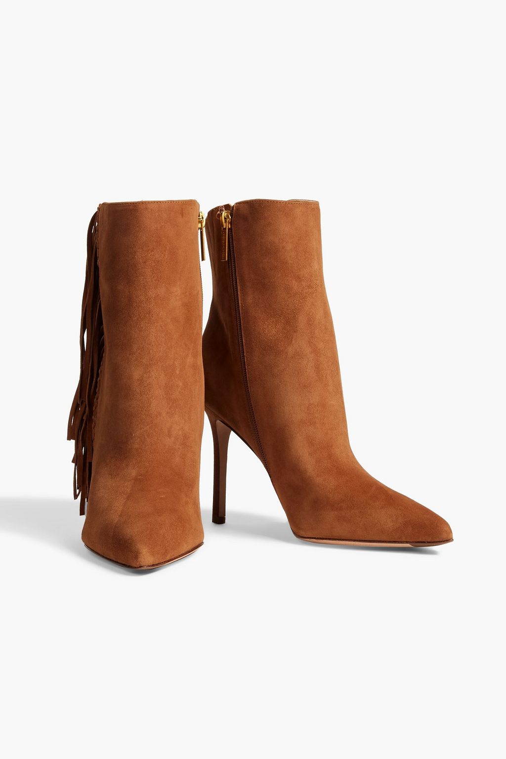 VERONICA BEARD Nyomi fringed suede ankle boots