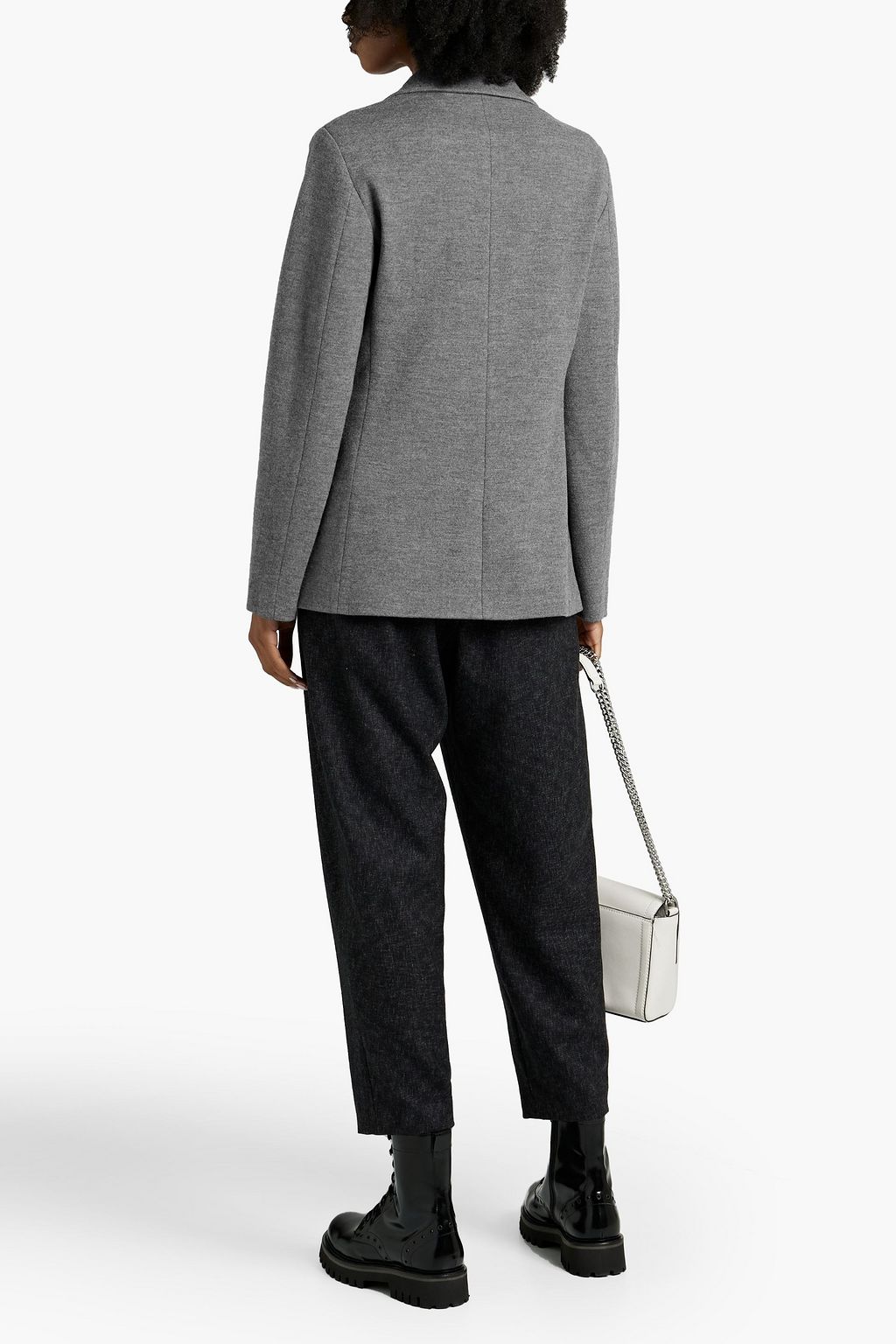FABIANA FILIPPI Double-breasted merino wool blazer