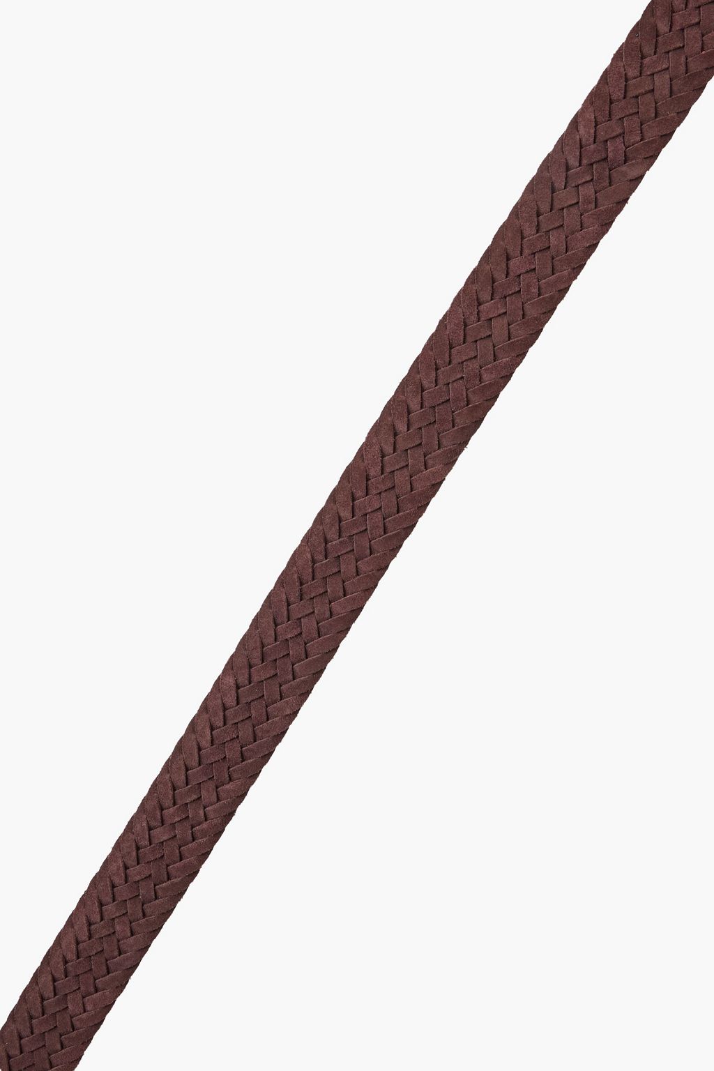 TOD'S Braided suede belt