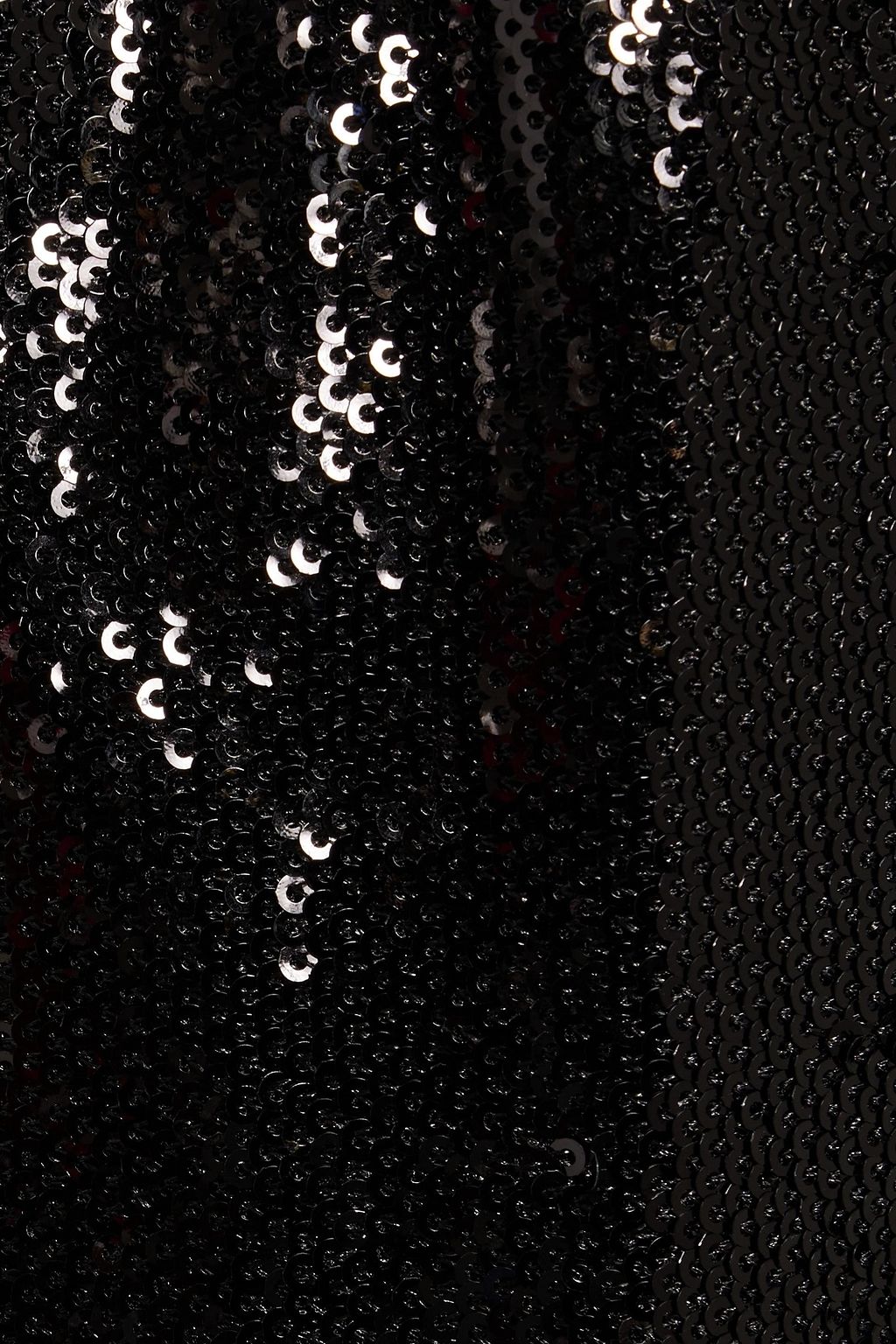 HALSTON Hannah sequined stretch-mesh tapered pants