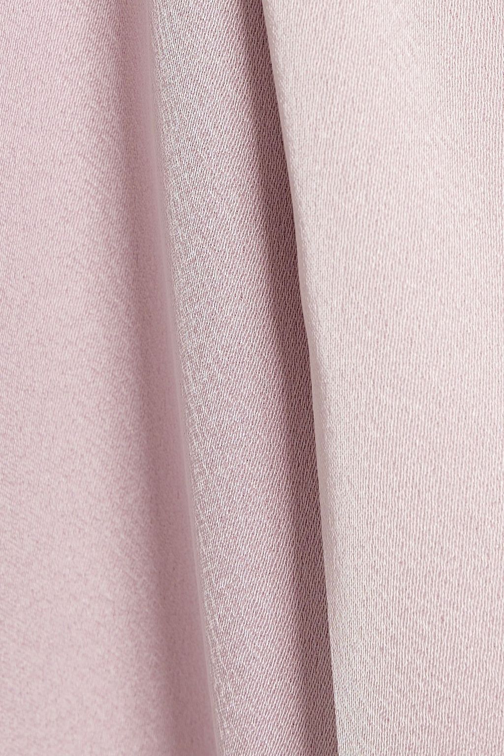 HALSTON Aleah satin wide-leg pants