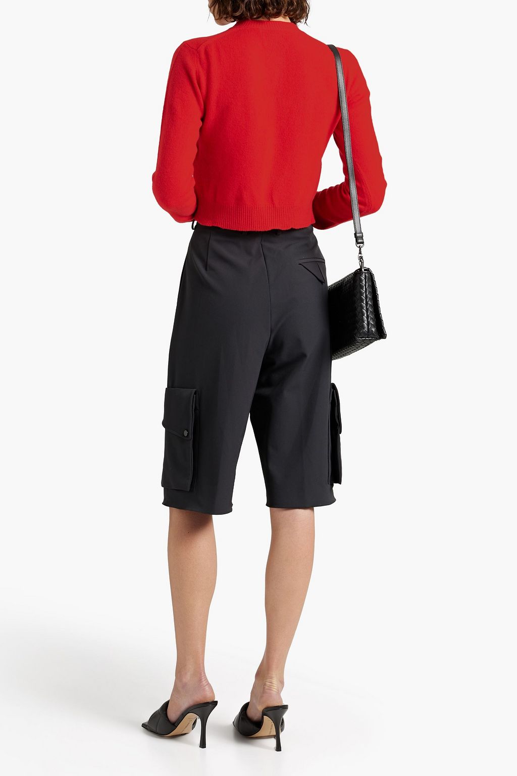 BOTTEGA VENETA Cropped cashmere cardigan