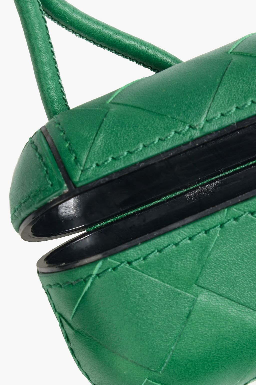 BOTTEGA VENETA Intrecciato leather AirPods case