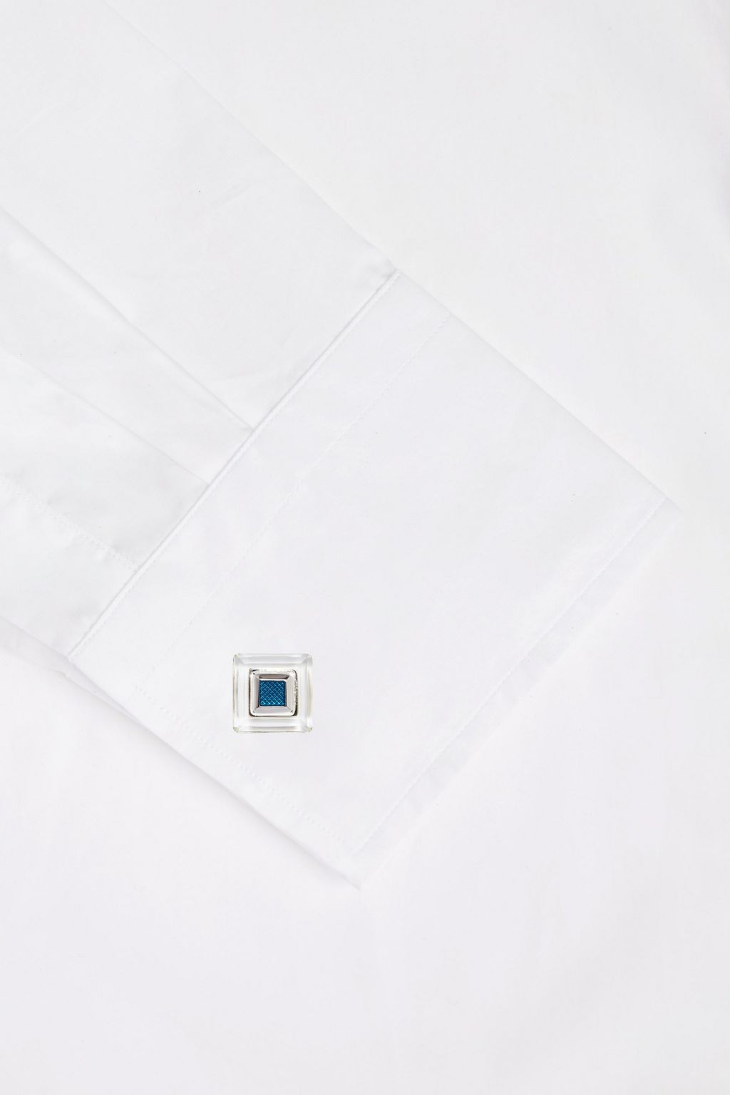 TATEOSSIAN Silver-tone, Swarovski crystal and enamel cufflinks
