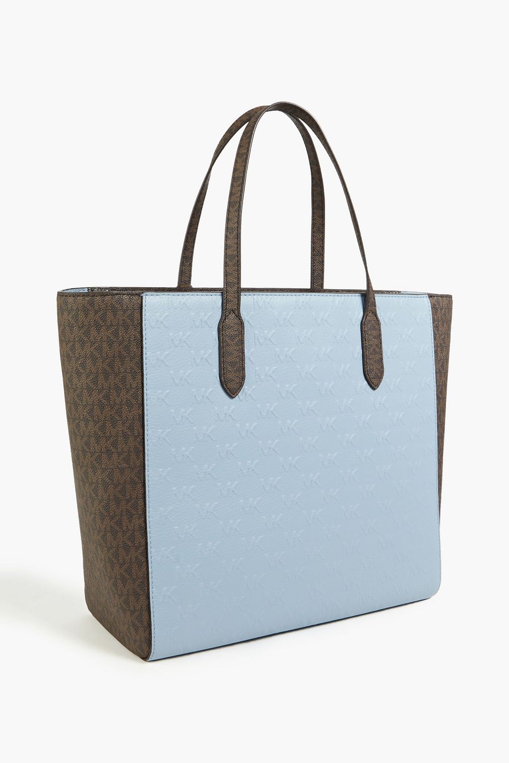 MICHAEL MICHAEL KORS Two-tone embossed leather tote