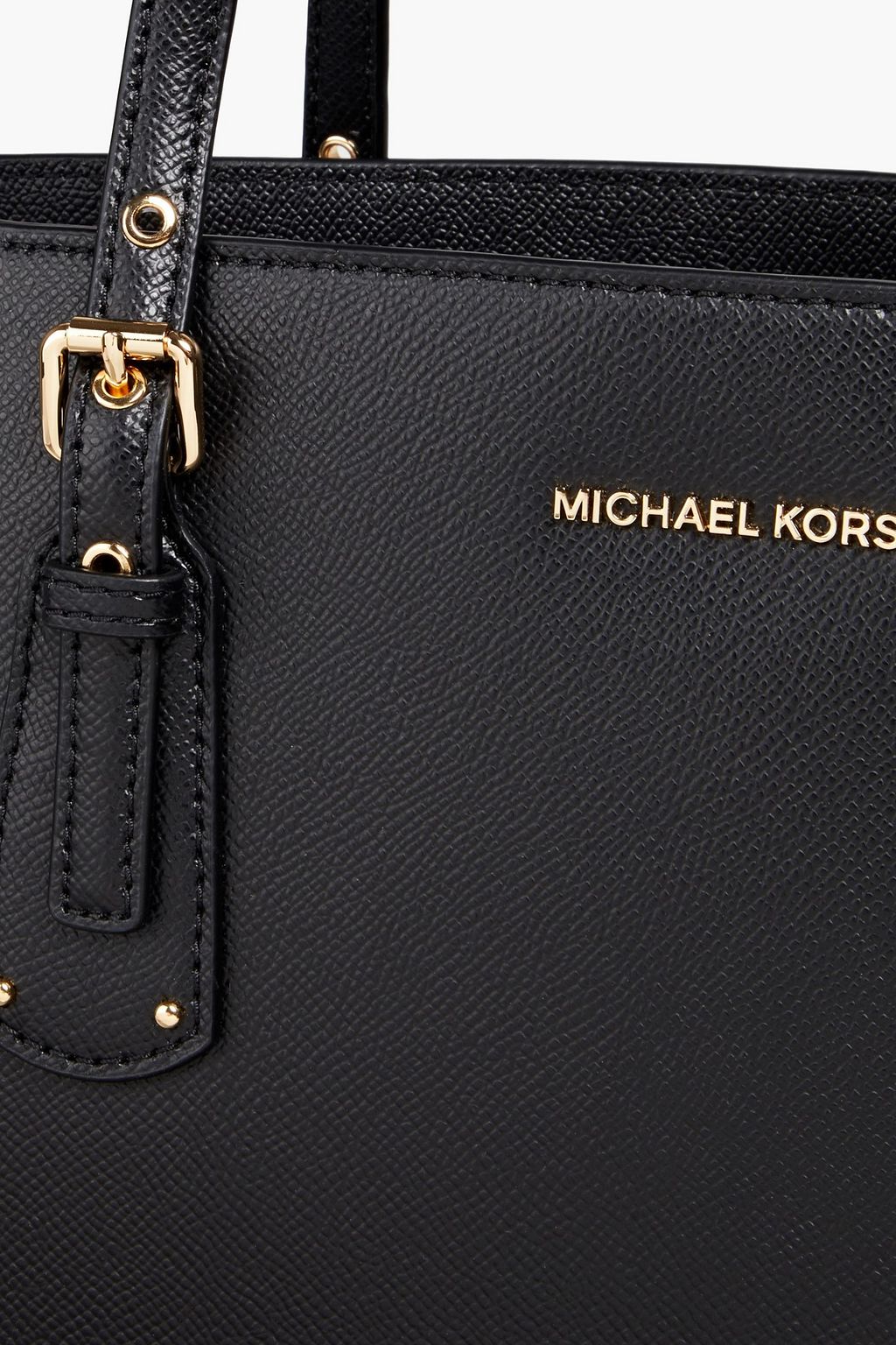 MICHAEL MICHAEL KORS Voyager textured-leather tote