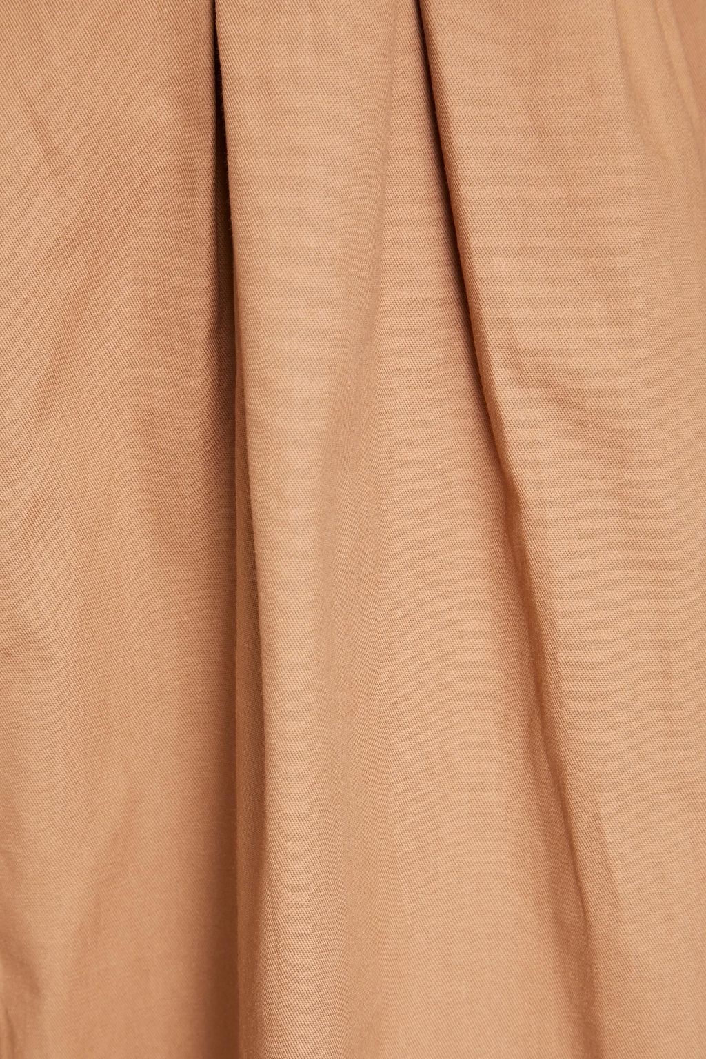 ANDREA IYAMAH Nia pleated cotton-poplin jumpsuit