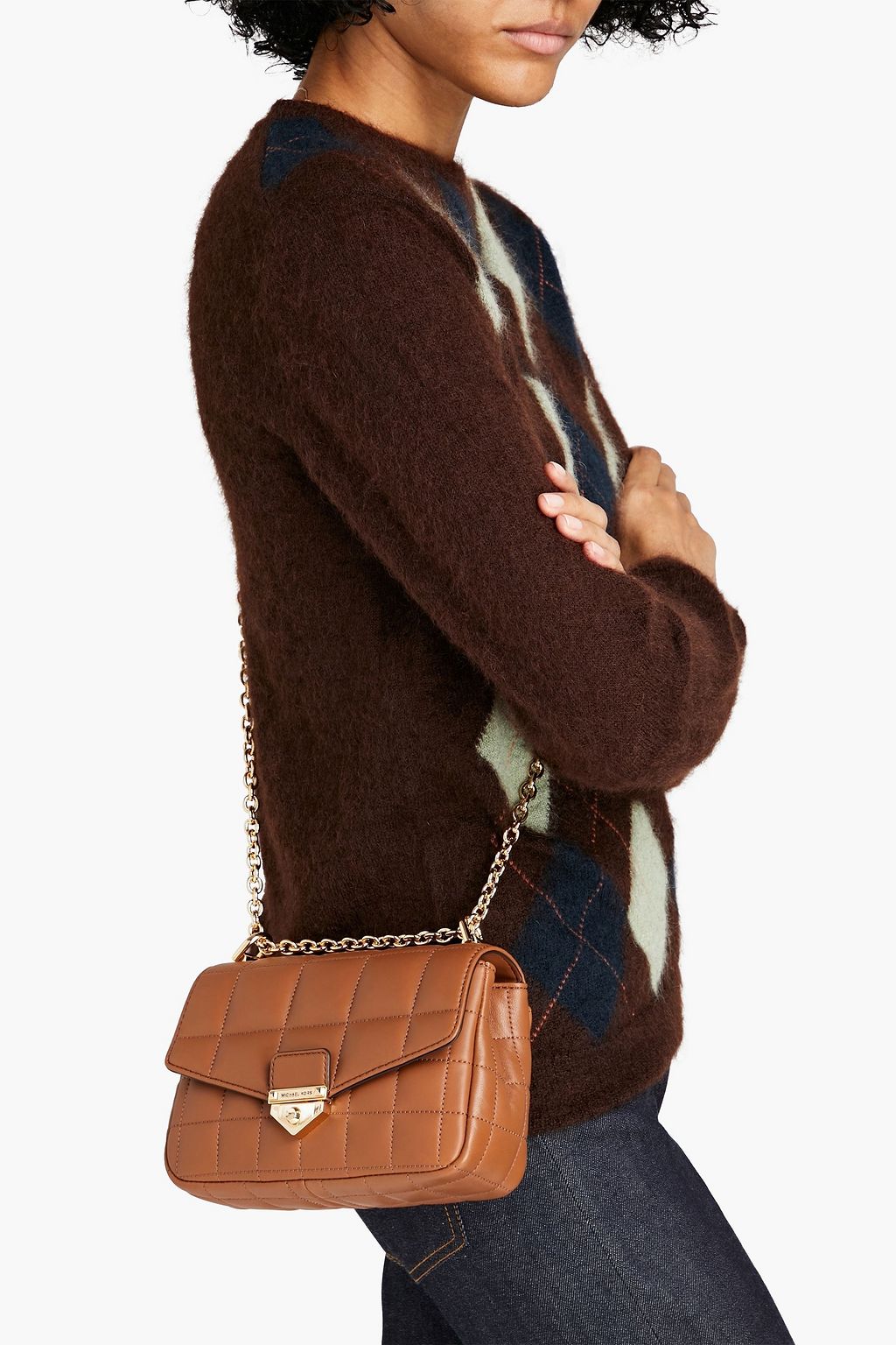 MICHAEL MICHAEL KORS Quilted leather shoulder bag Sale up to 70 off THE