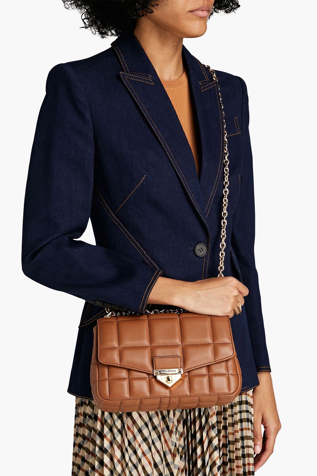 MICHAEL MICHAEL KORS Quilted leather shoulder bag Sale up to 70 off THE