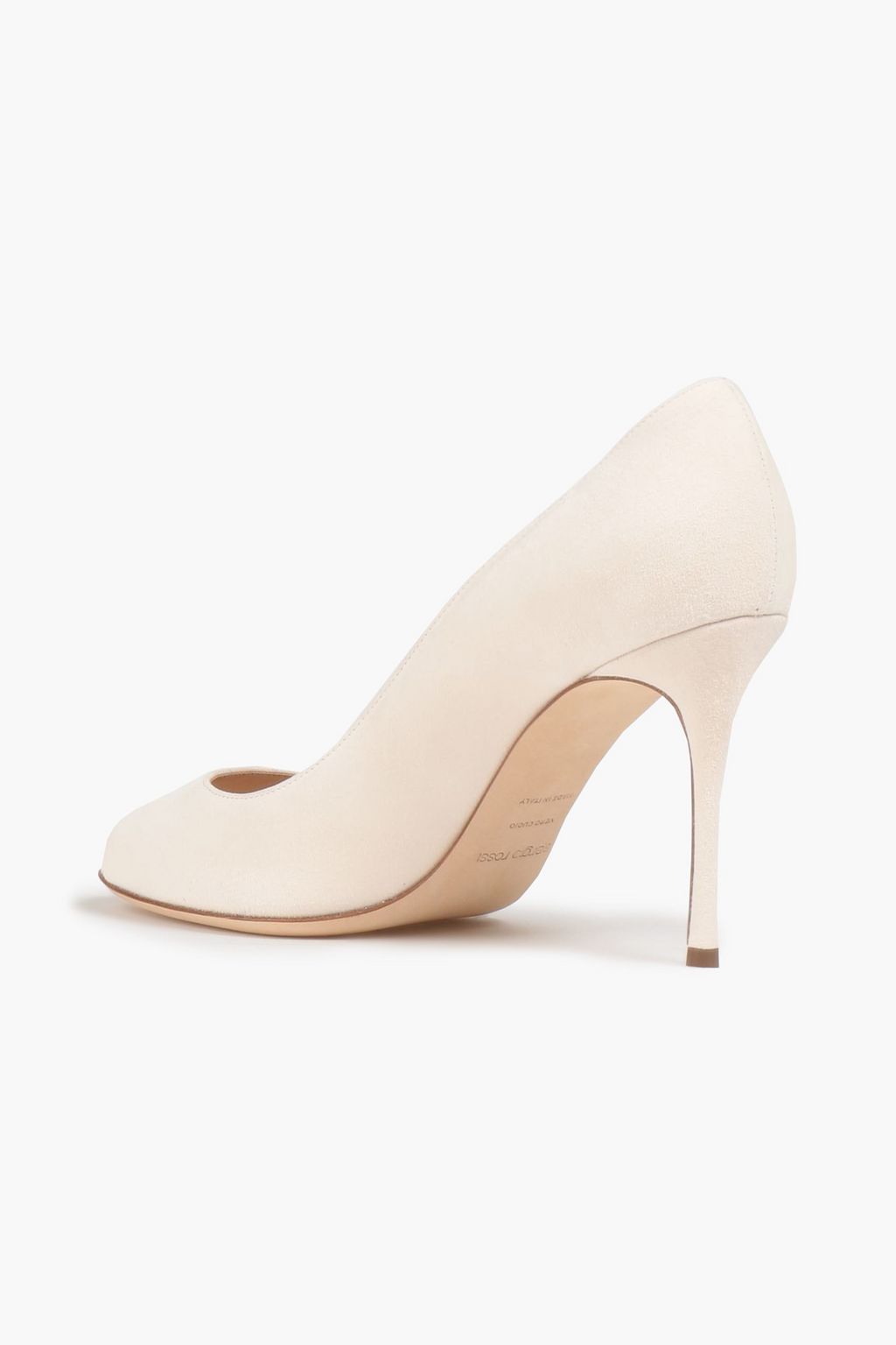 SERGIO ROSSI Suede pumps