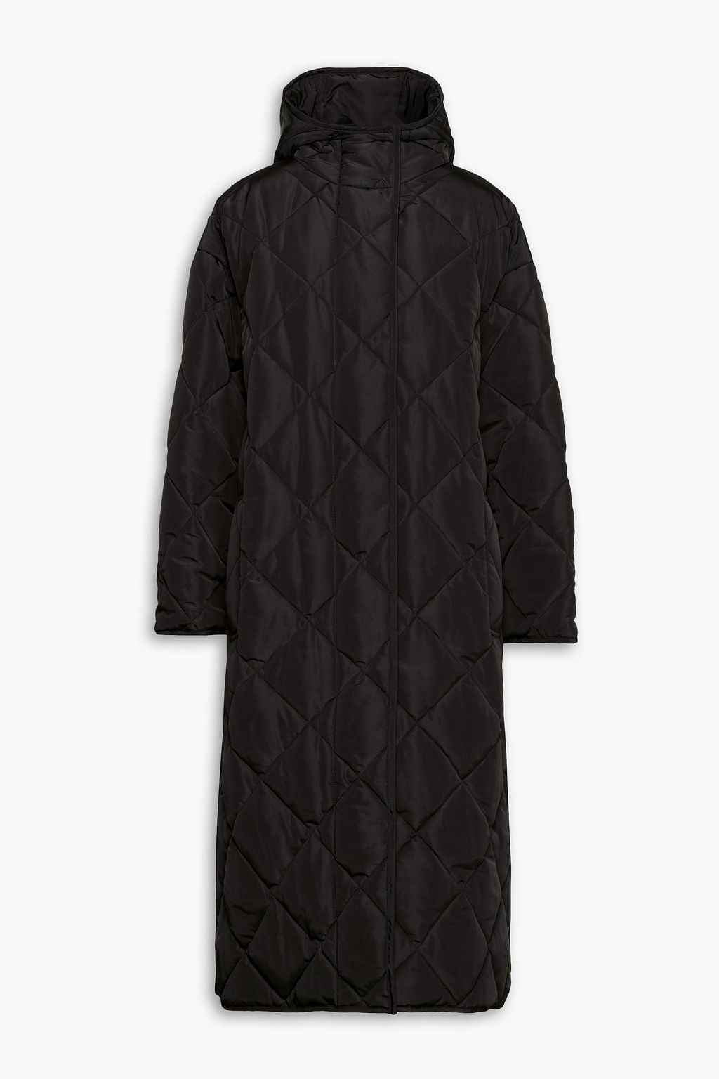 STAND STUDIO Sue oversized quilted shell hooded coat Sale up to 70