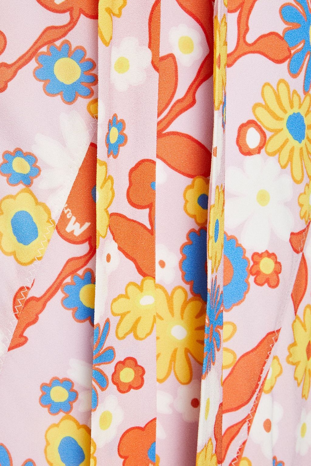 MARNI Floral-print crepe midi dress
