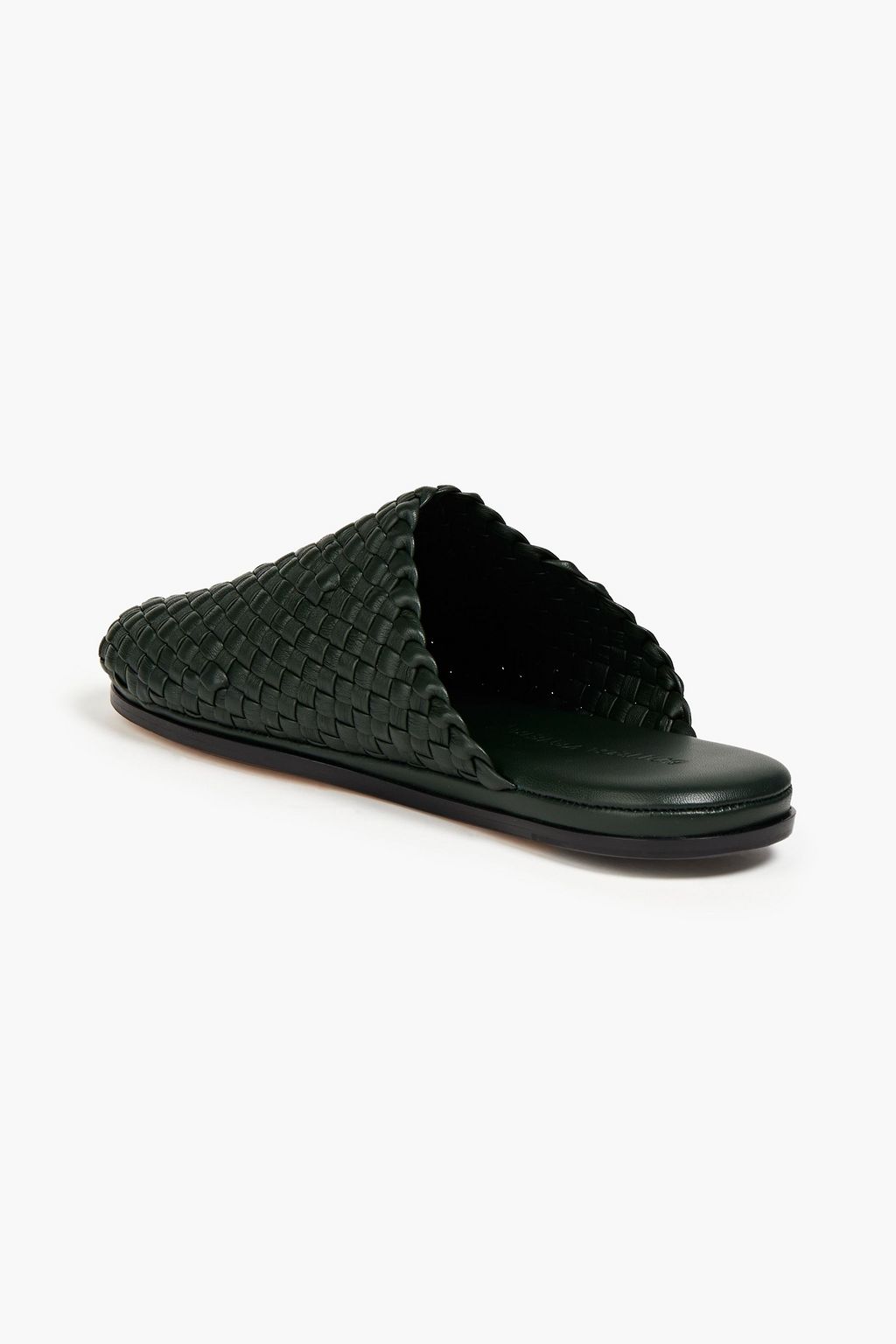 BOTTEGA VENETA Intrecciato leather slippers