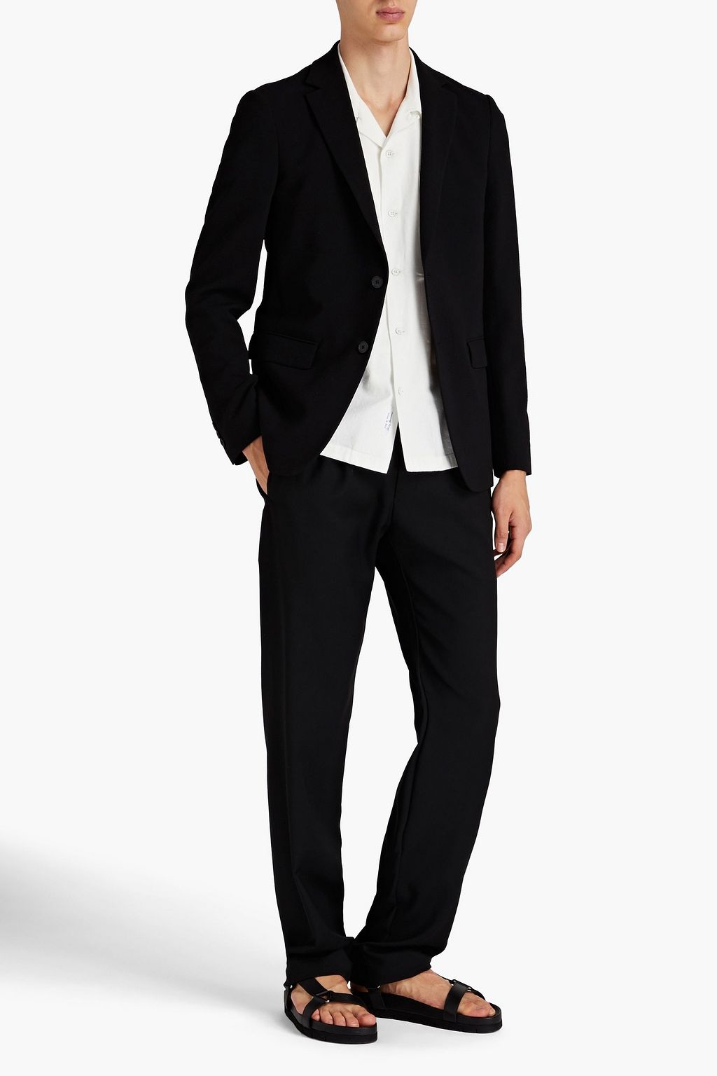 THEORY Clinton crepe blazer