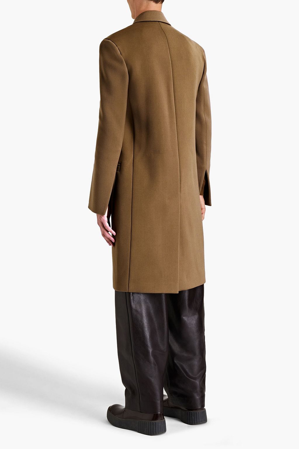 BOTTEGA VENETA Embellished wool-blend ponte coat
