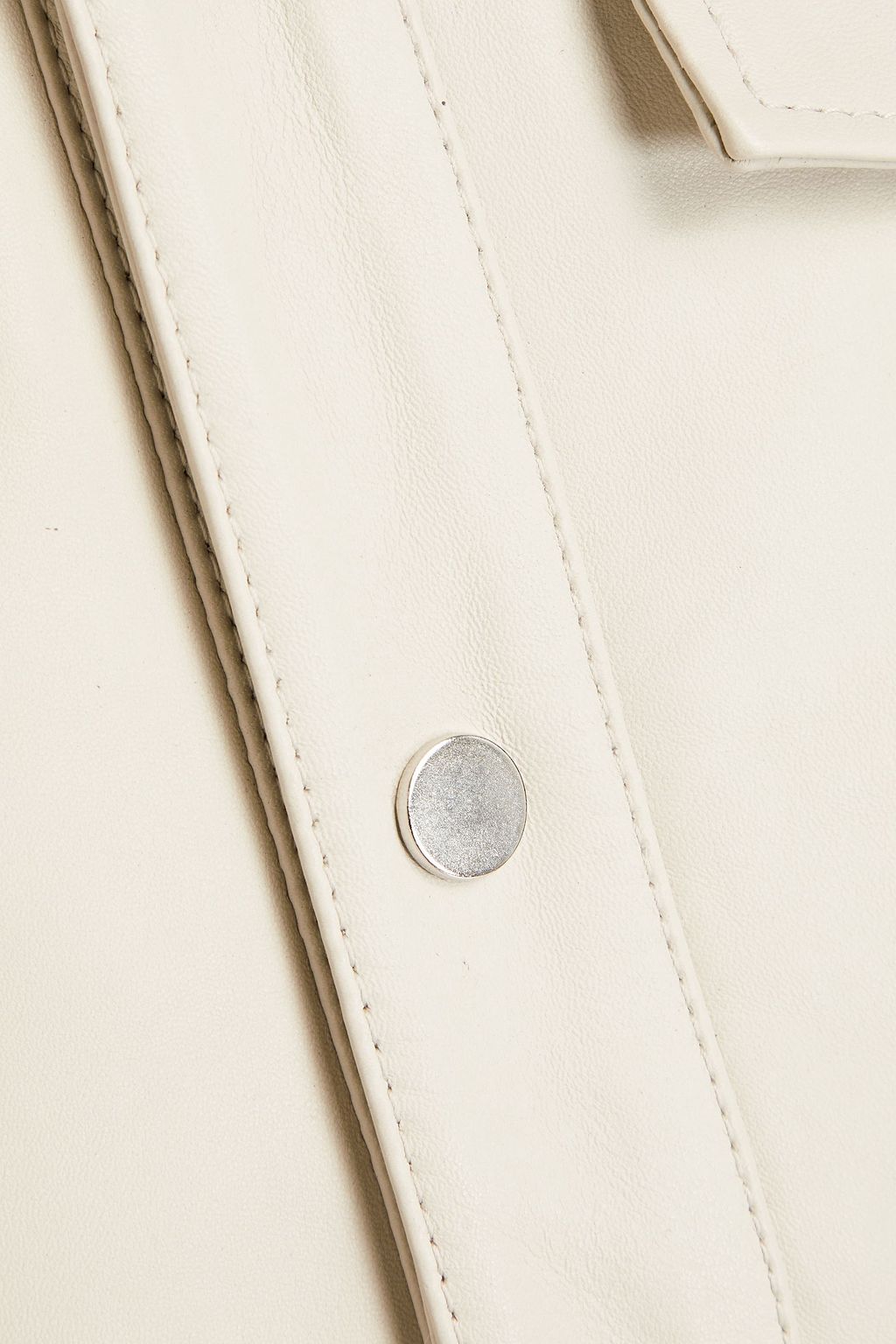 DEADWOOD Padded leather jacket