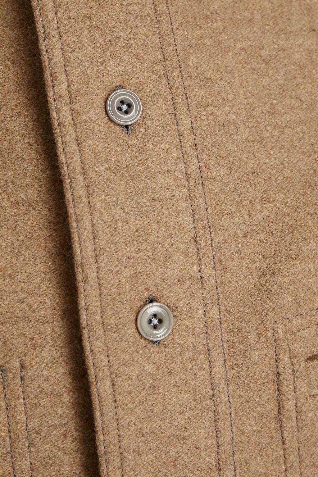 LEMAIRE Wool-blend felt shirt