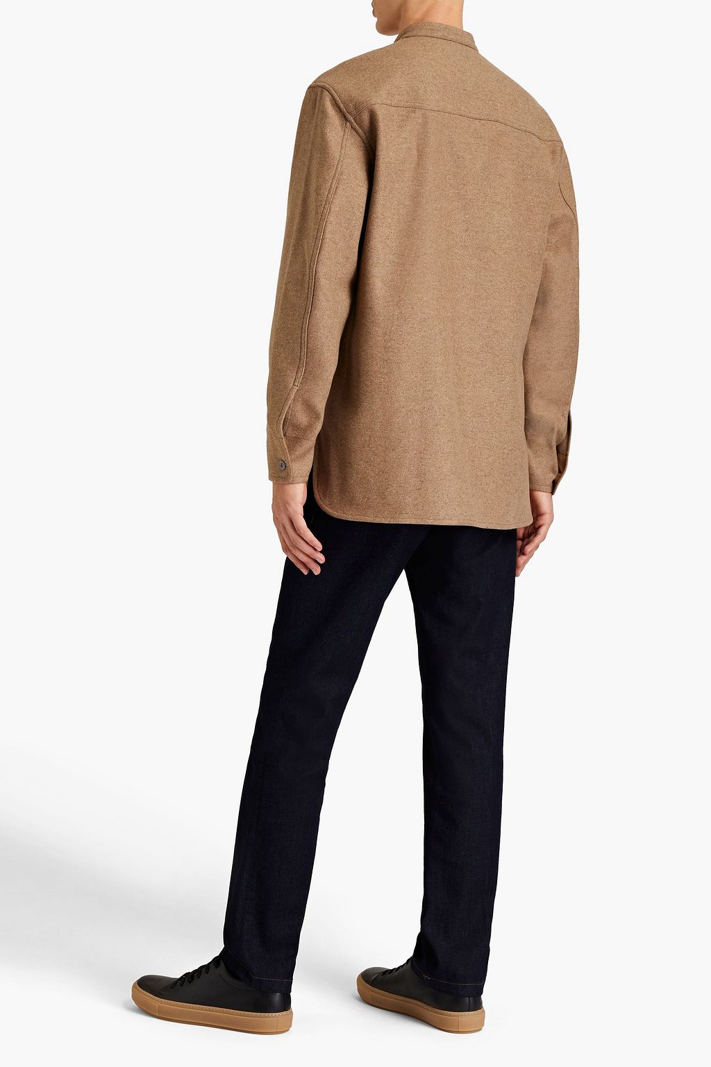 LEMAIRE Wool-blend felt shirt