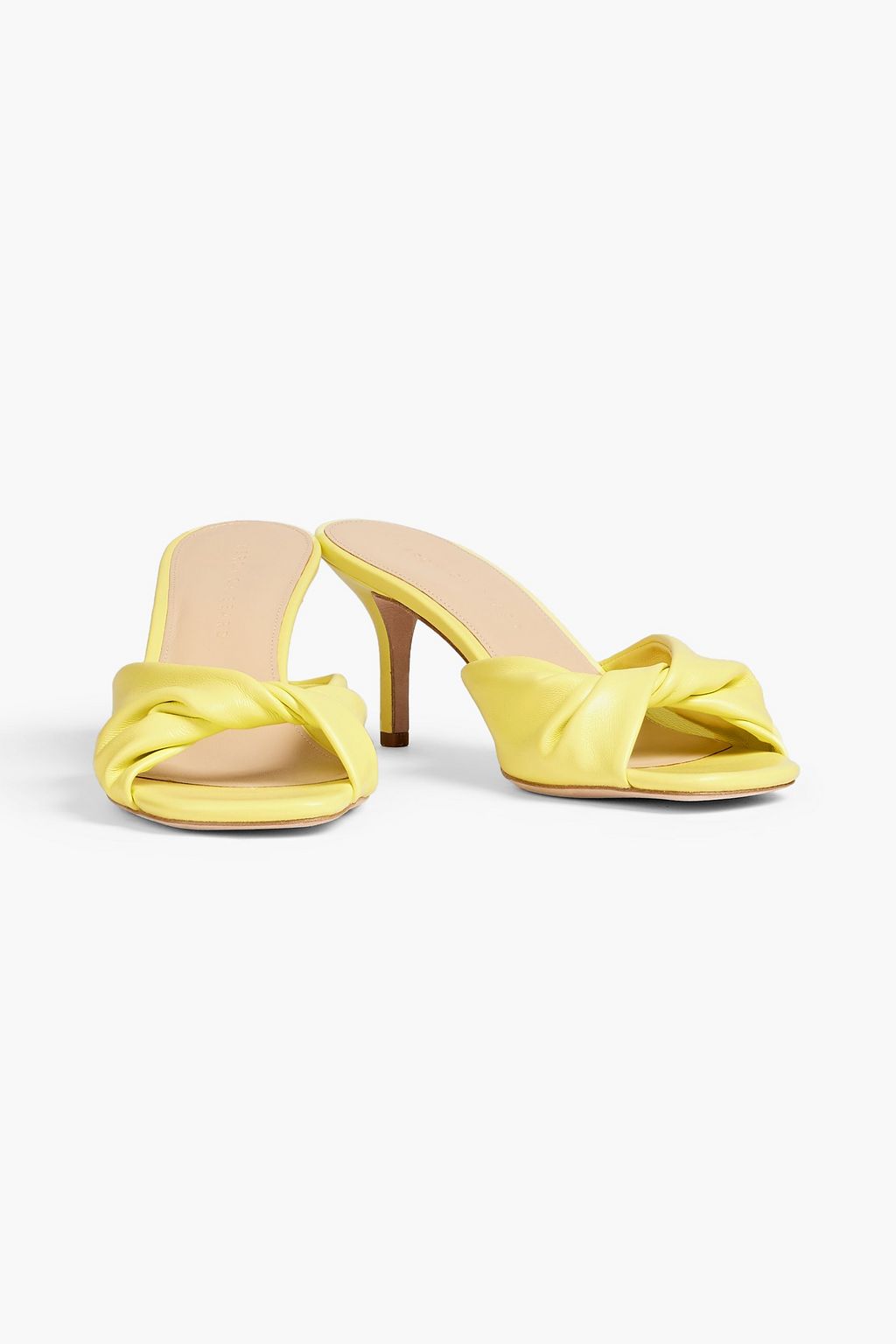 VERONICA BEARD Melli twisted leather mules
