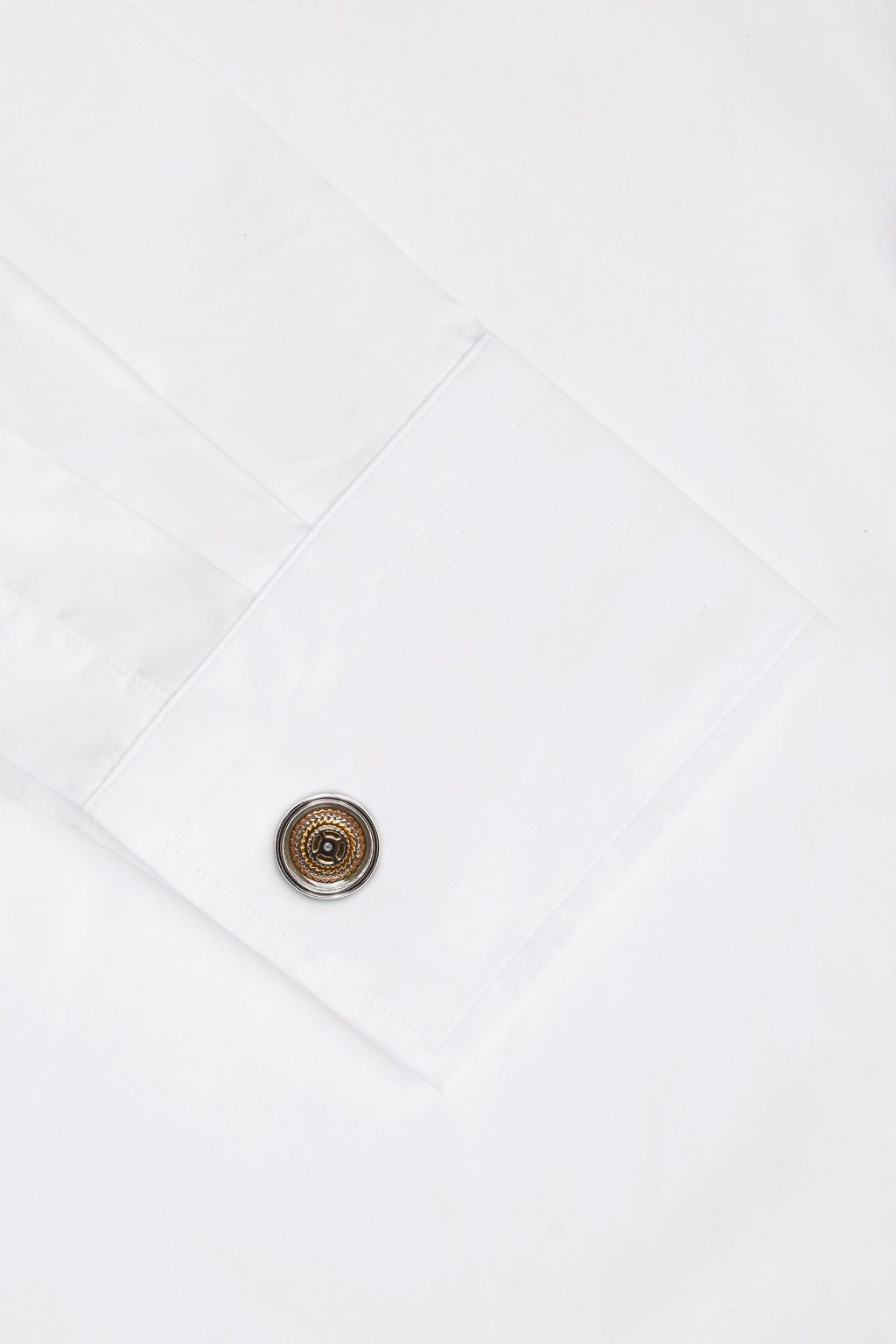 TATEOSSIAN Silver-tone enamel cufflinks