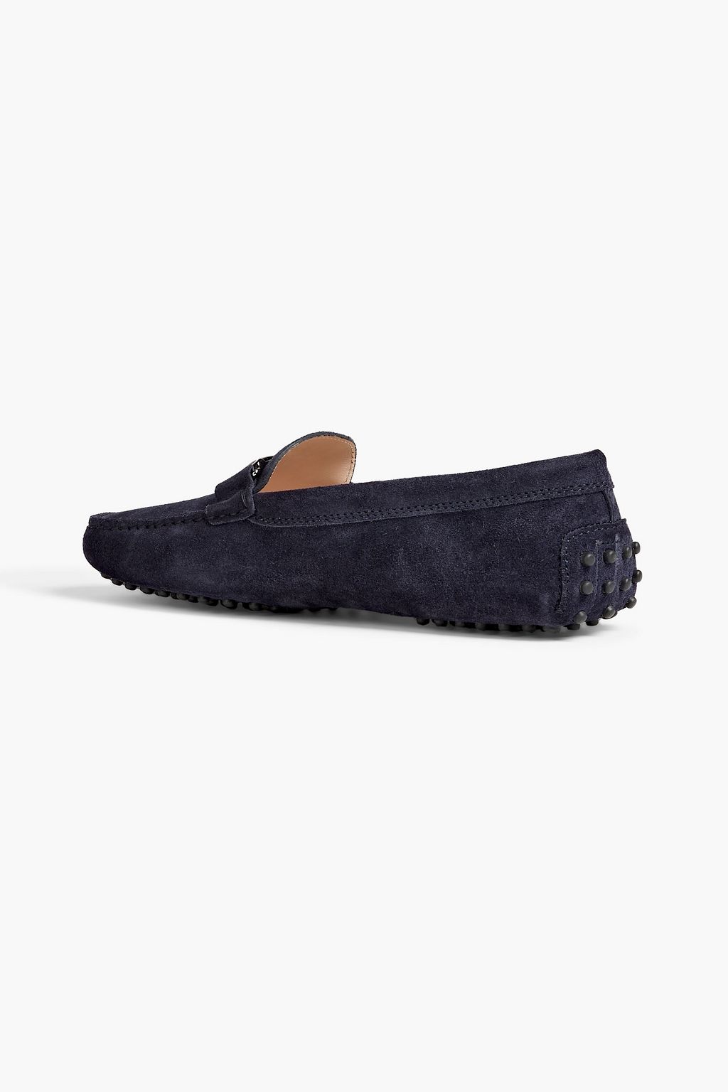 TOD'S Double T suede loafers