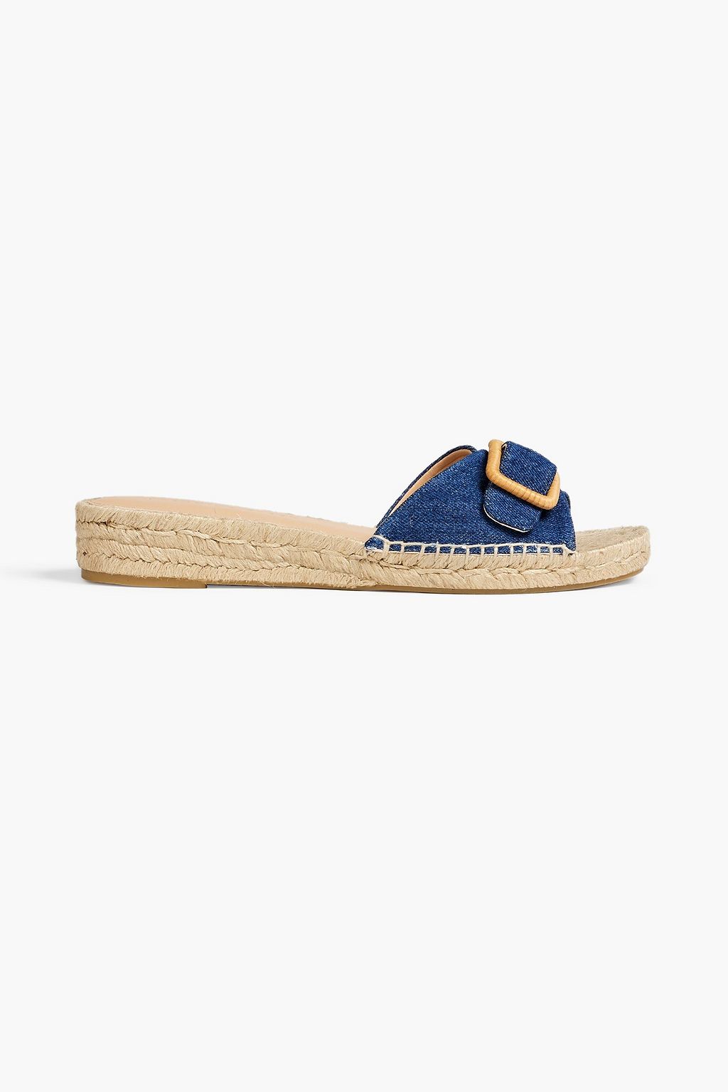 Trottoir Wardianzaak Evacuatie VERONICA BEARD Apa buckled denim espadrille slides | Sale up to 70% off |  THE OUTNET