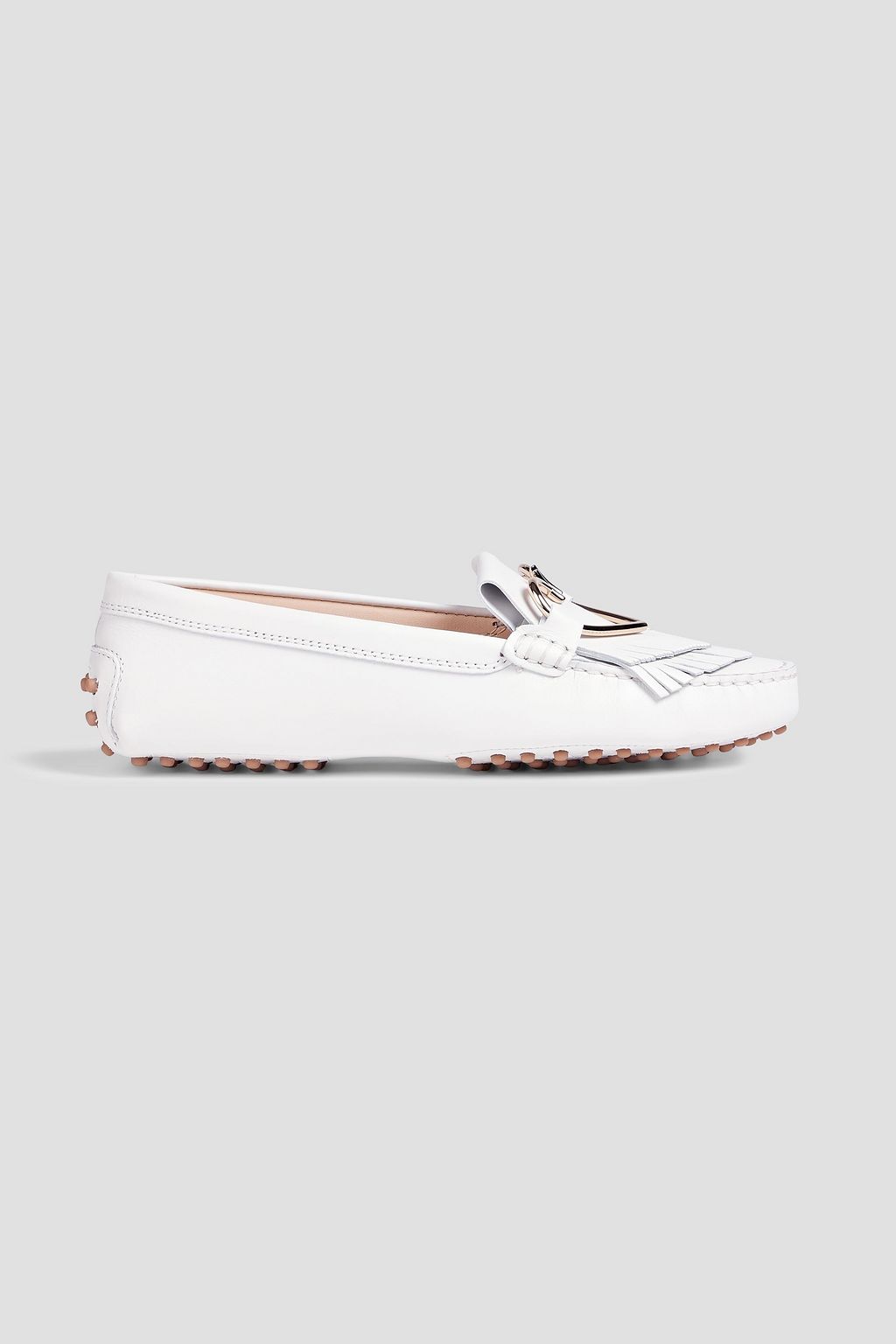 Gommino embellished leather loafers | up to 70% off THE OUTNET