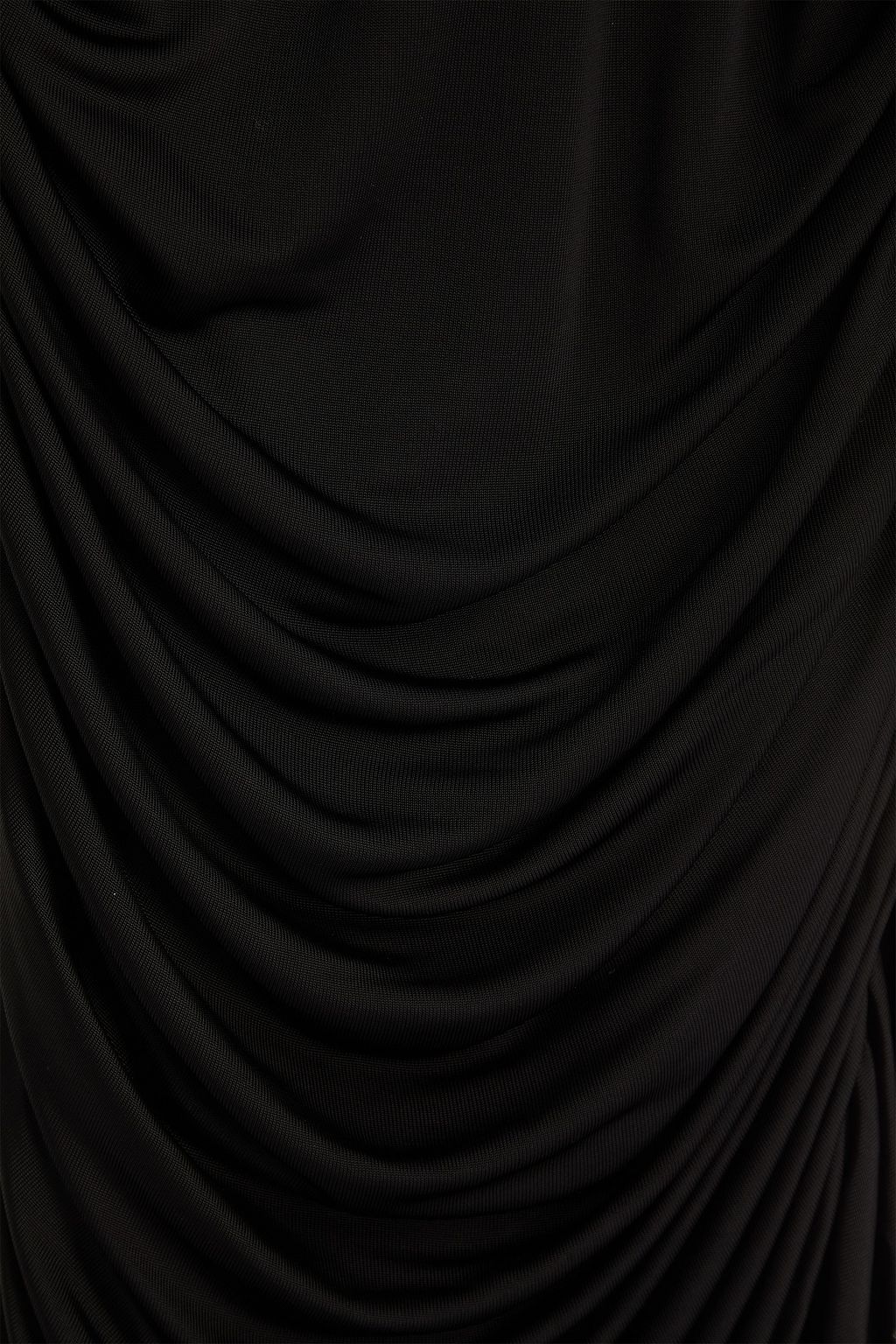 SAINT LAURENT ジャージー ミニワンピース ルーシュ入り