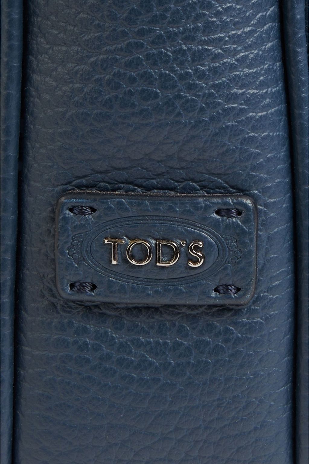 TOD'S Pebbled-leather briefcase