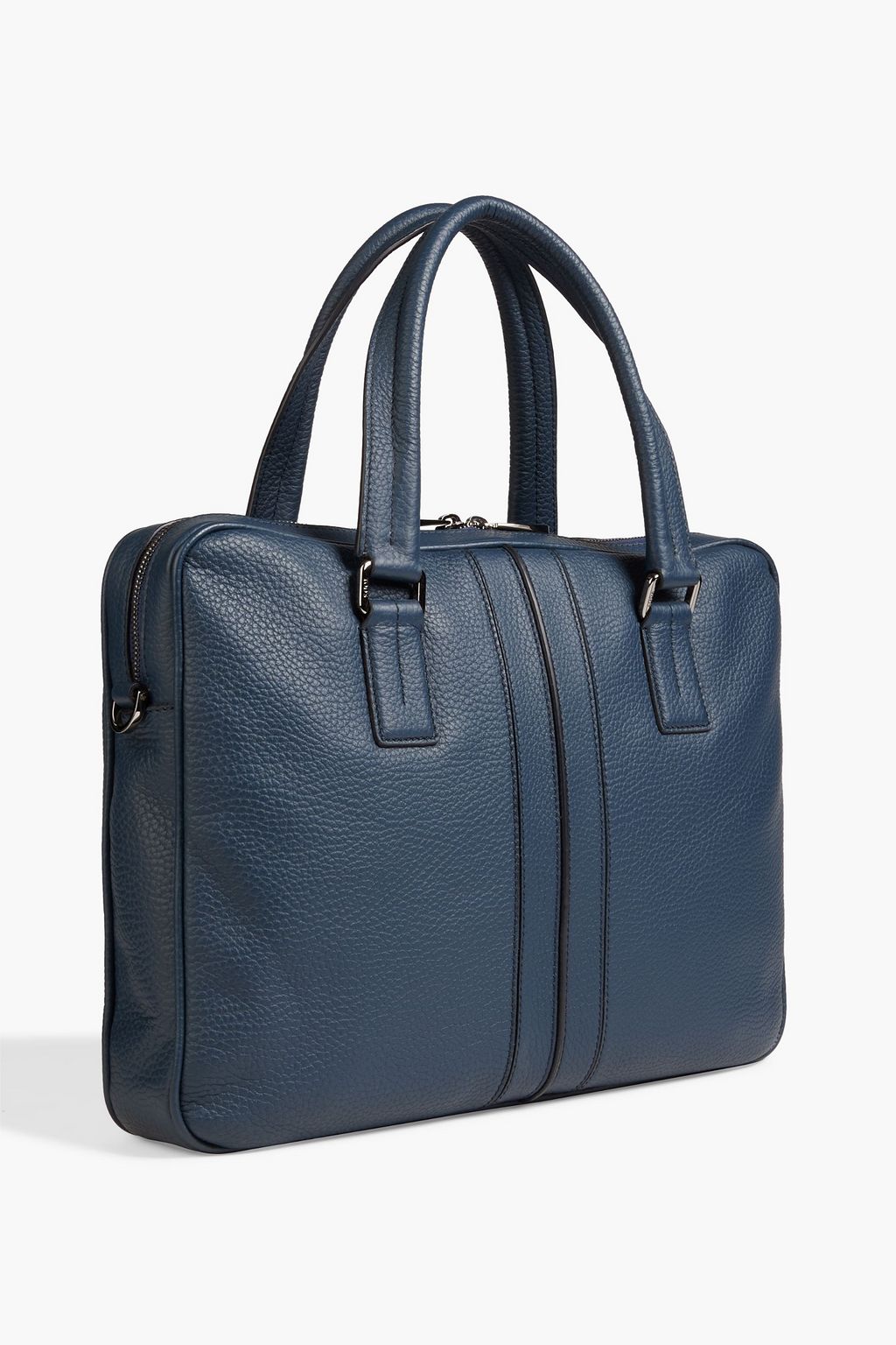 TOD'S Pebbled-leather briefcase
