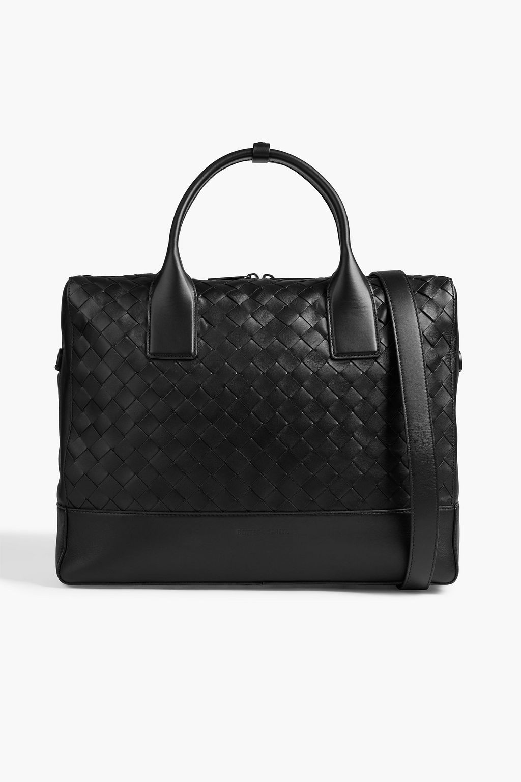 BOTTEGA Intrecciato leather laptop bag THE