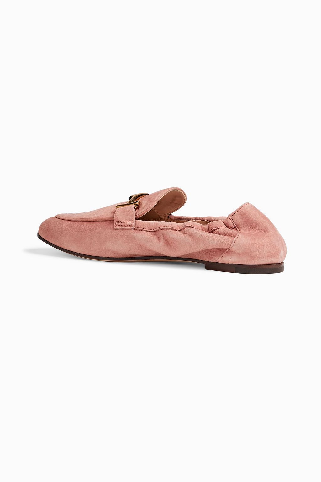 TOD'S Double T suede loafers
