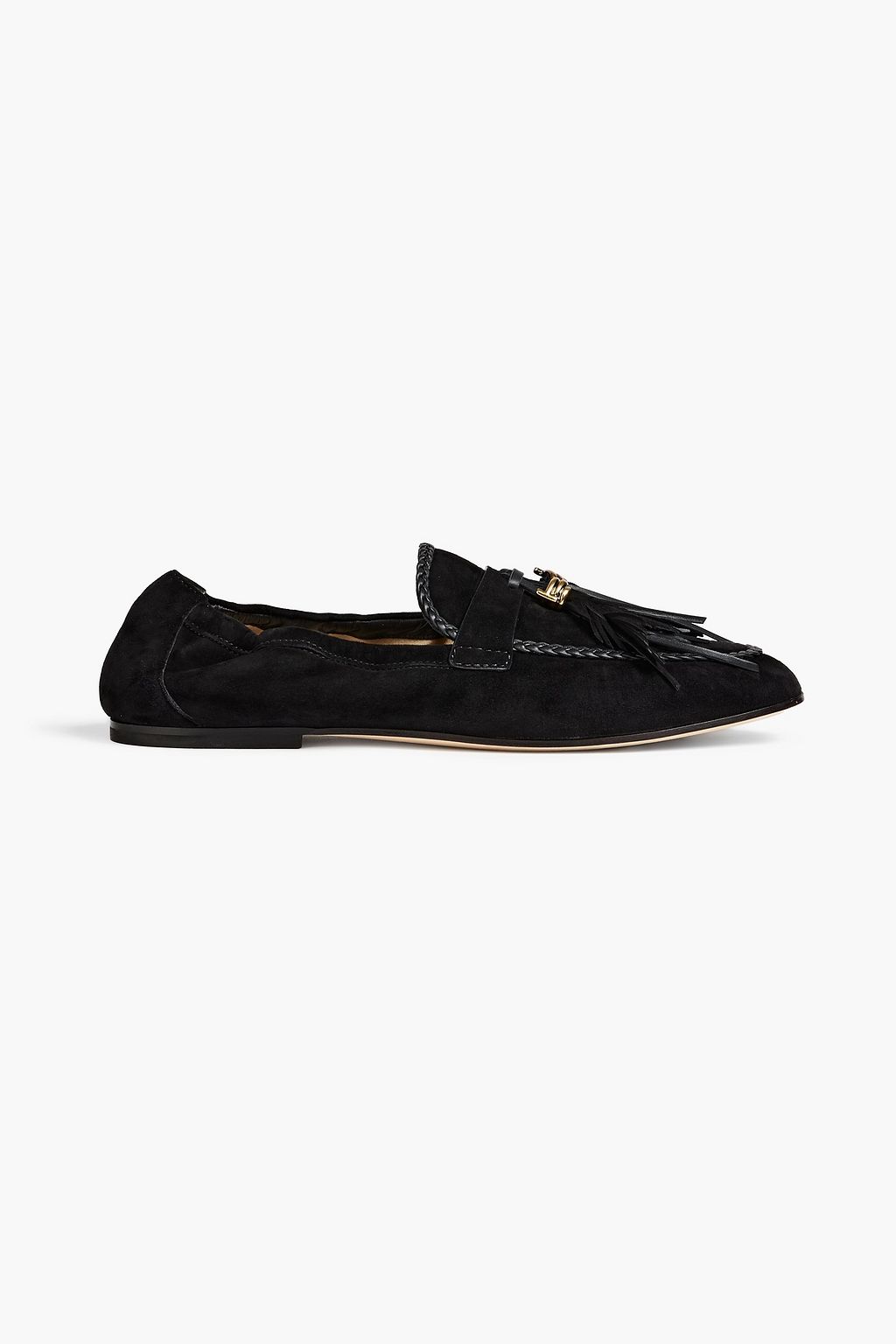 Lodge Verbinding verbroken Zij zijn TOD'S Embellished suede loafers | Sale up to 70% off | THE OUTNET