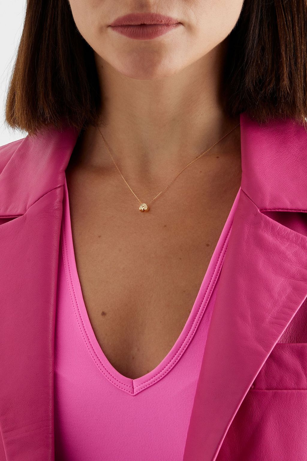ADINA REYTER 14-karat gold diamond necklace