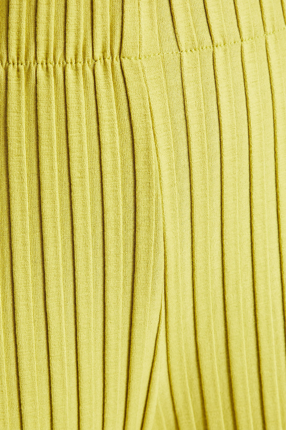 SIMON MILLER RIBBED STRETCH-MICRO MODAL STRAIGHT-LEG PANTS