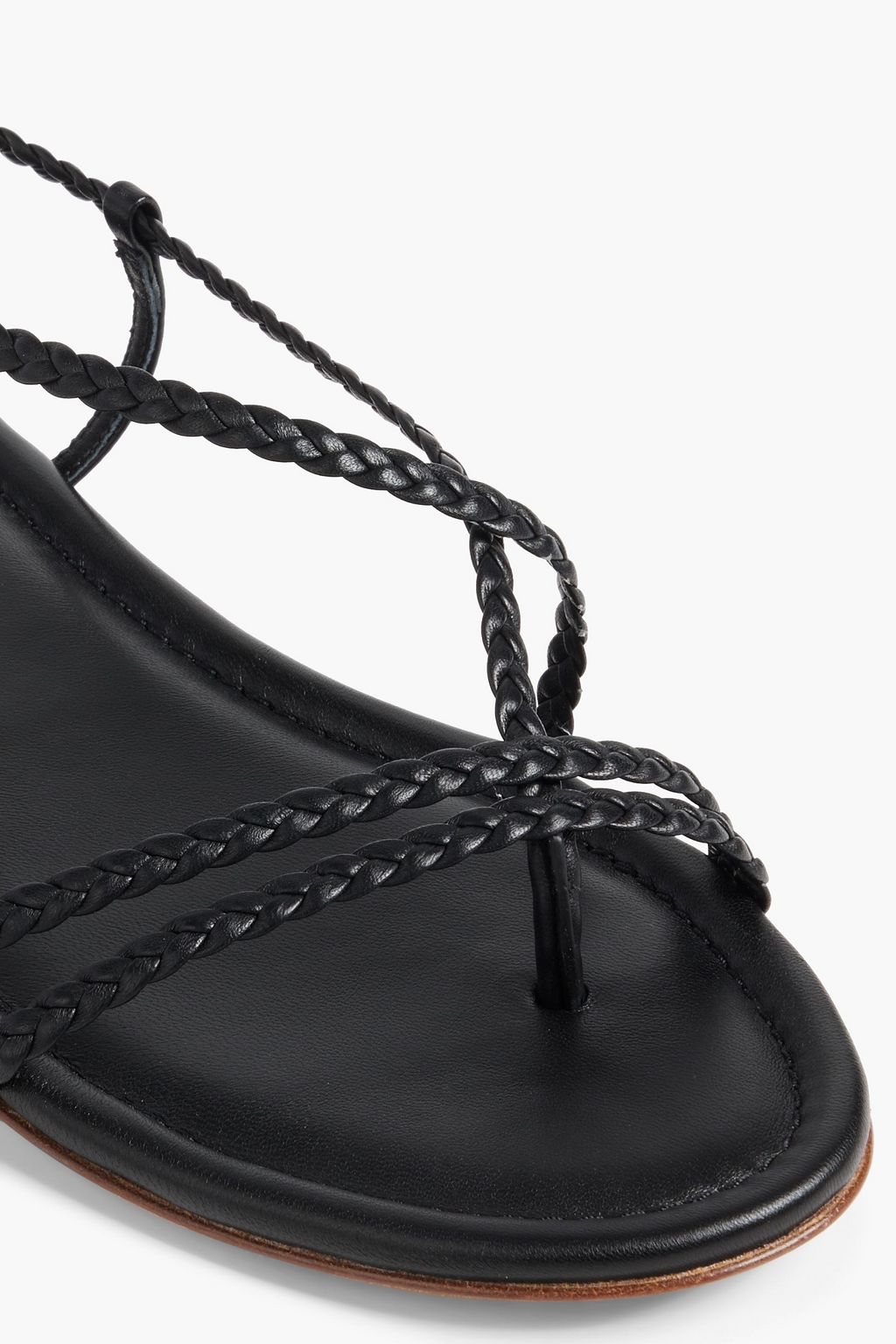 VERONICA BEARD Soia braided leather sandals