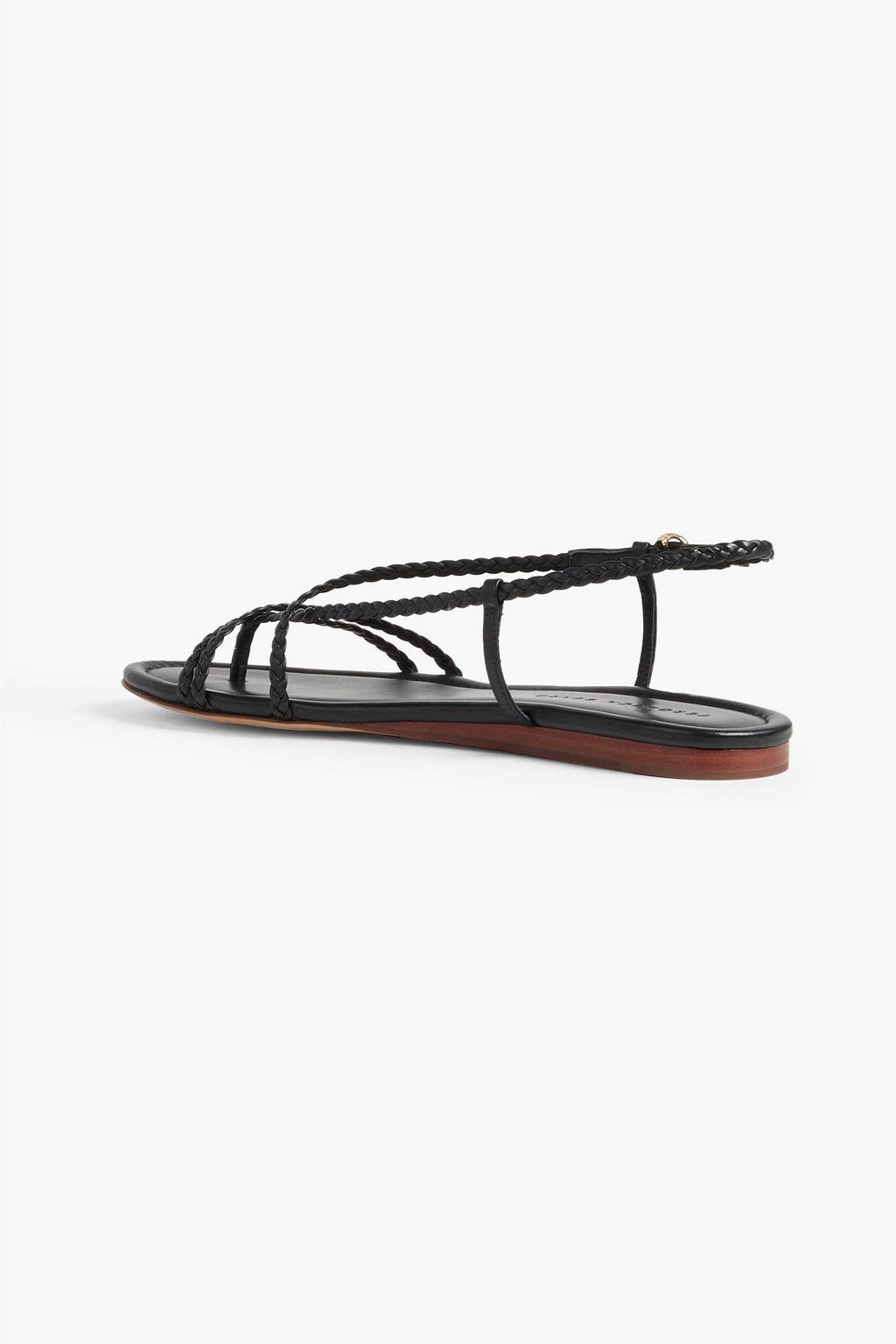 VERONICA BEARD Soia braided leather sandals | THE OUTNET