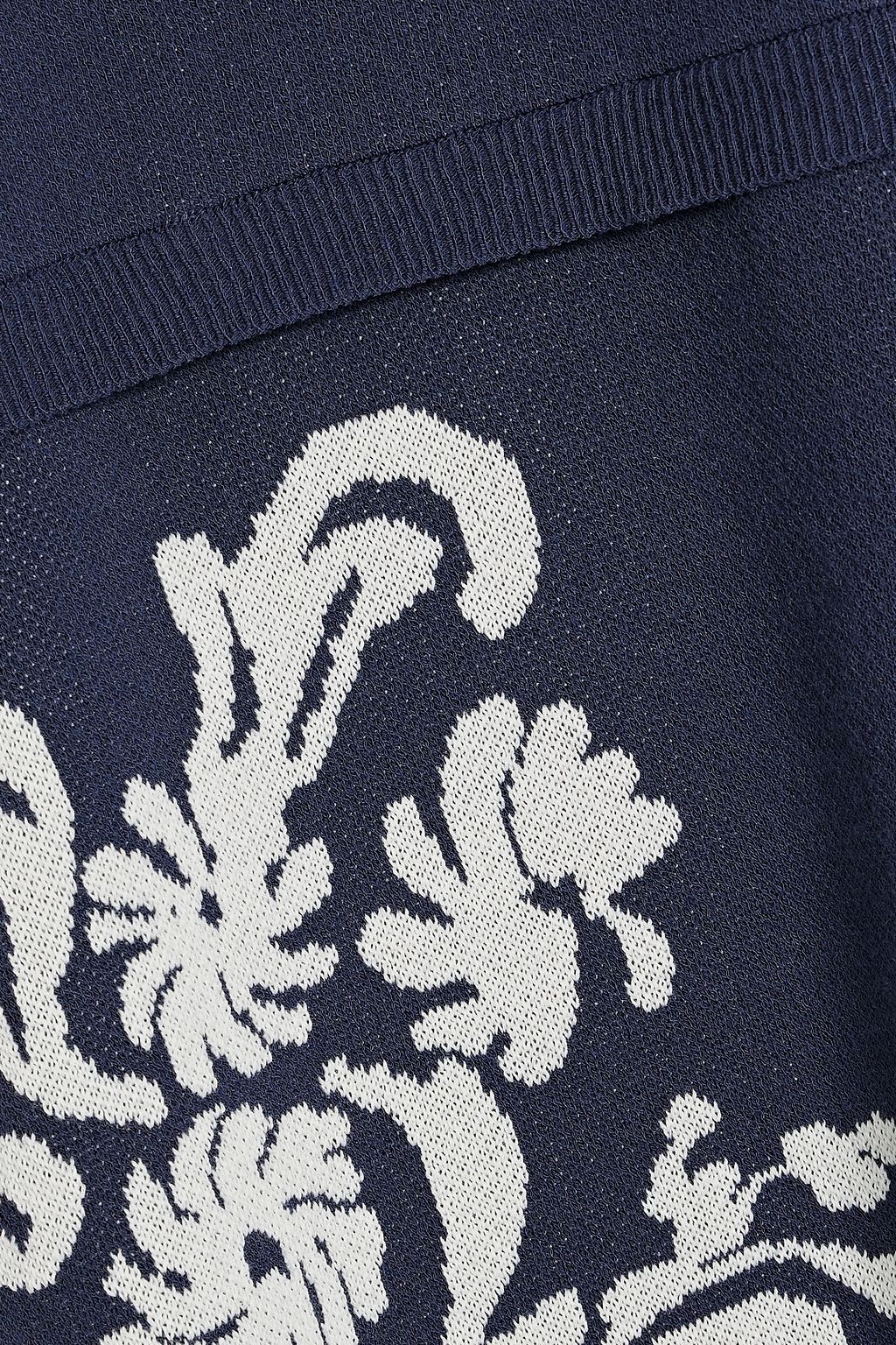 REDVALENTINO Jacquard-knit mini dress