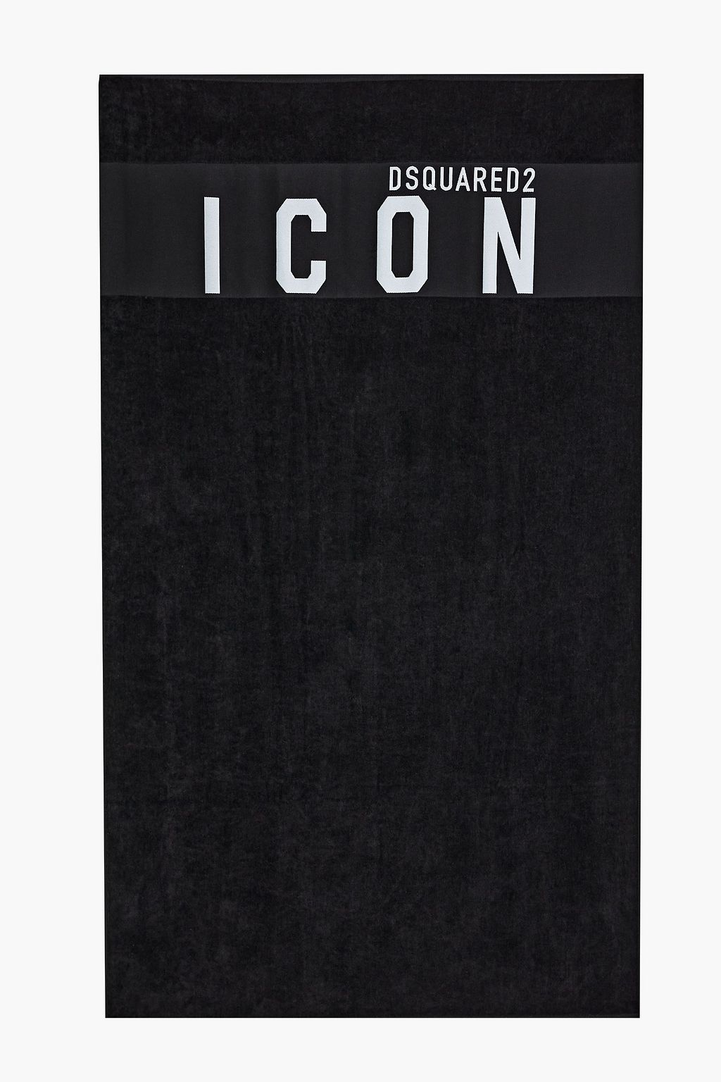 DSQUARED2 Cotton-terry and jacquard towel