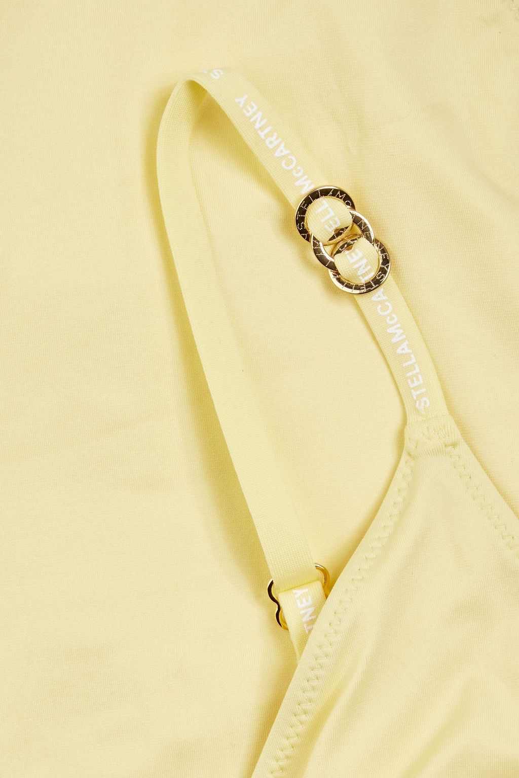 STELLA MCCARTNEY Logo-appliquéd swimsuit