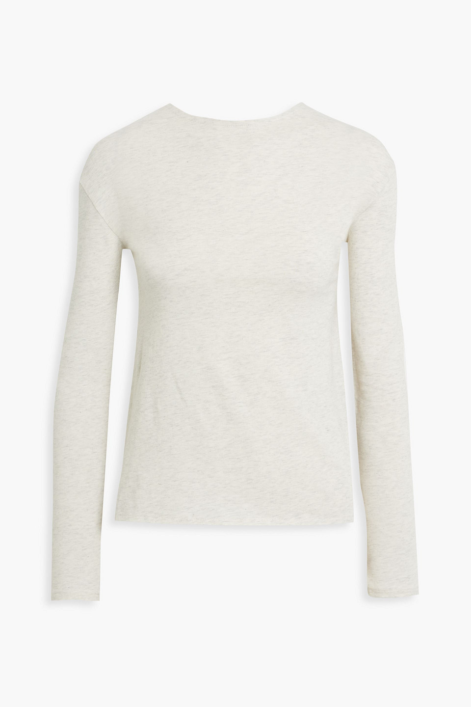 LE ORE Bari convertible cotton and modal-blend jersey top