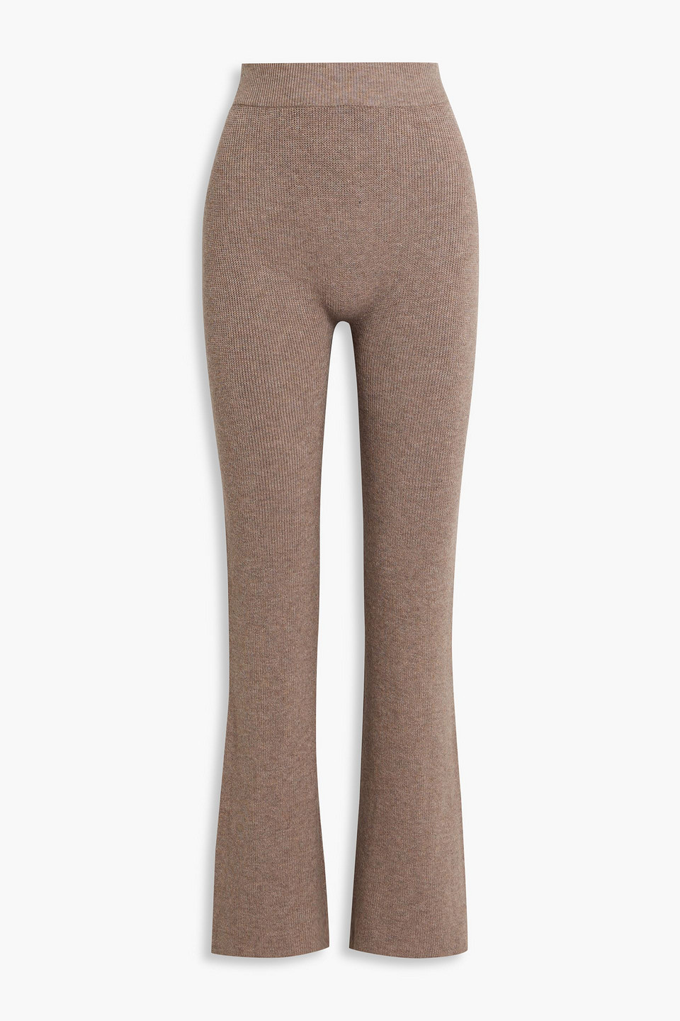 LE ORE Rimini ribbed-knit flared pants