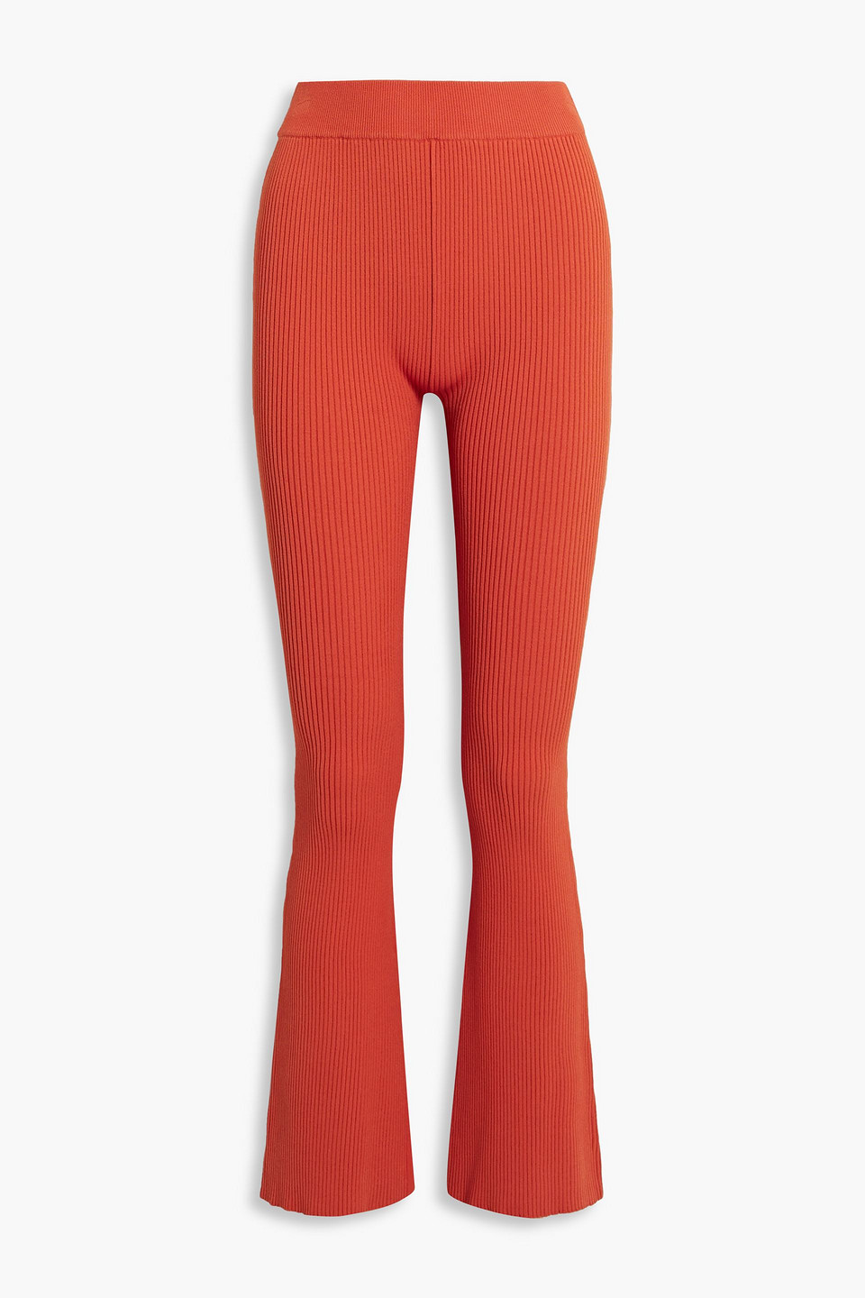 LE ORE Rimini ribbed-knit flared pants